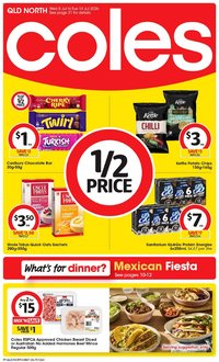 Coles catalogue from 08/07/2026 Coles catalogue QLD North