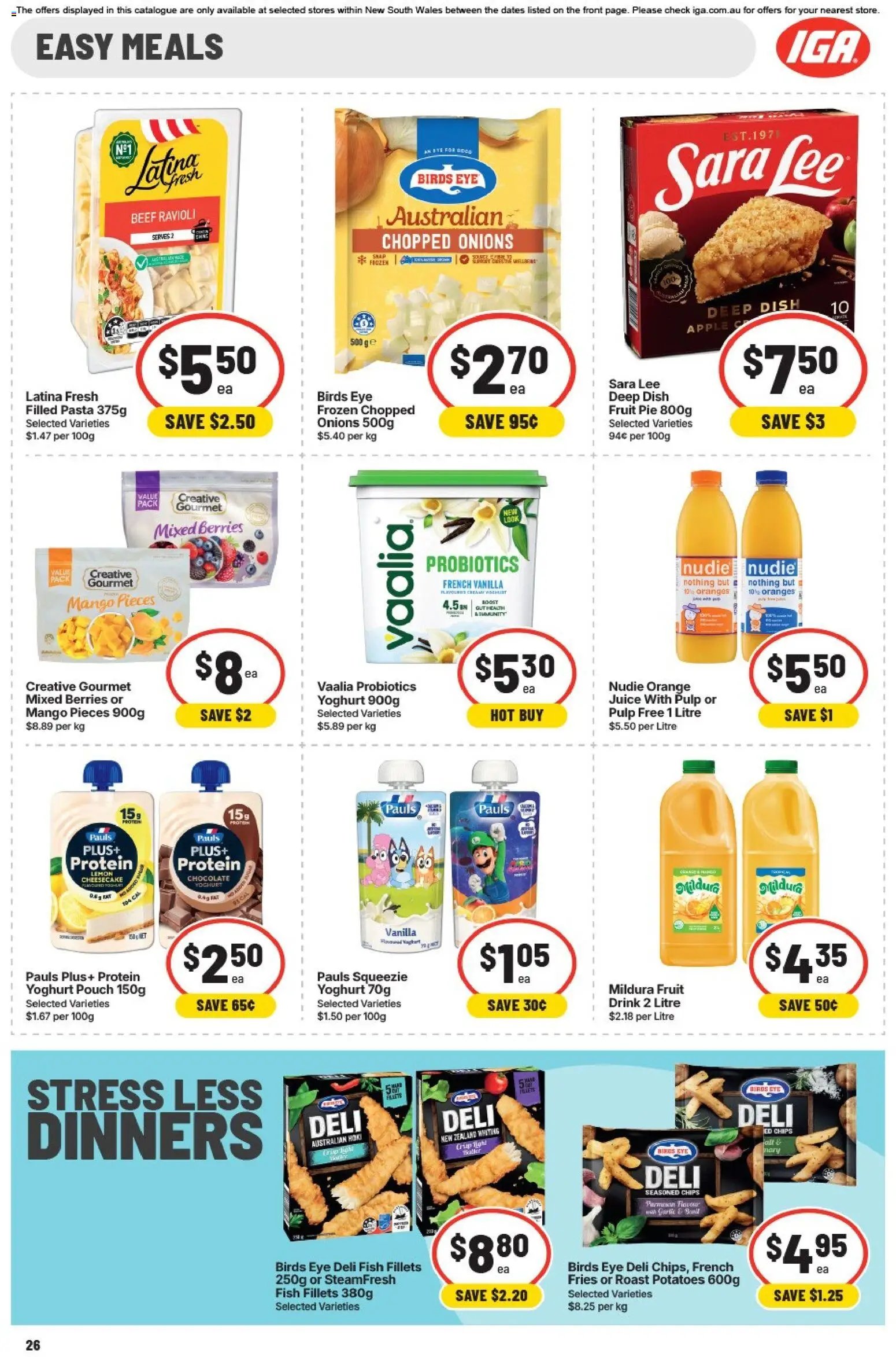 IGA catalogue from 28/07/2026 IGA Extra Specials NSW