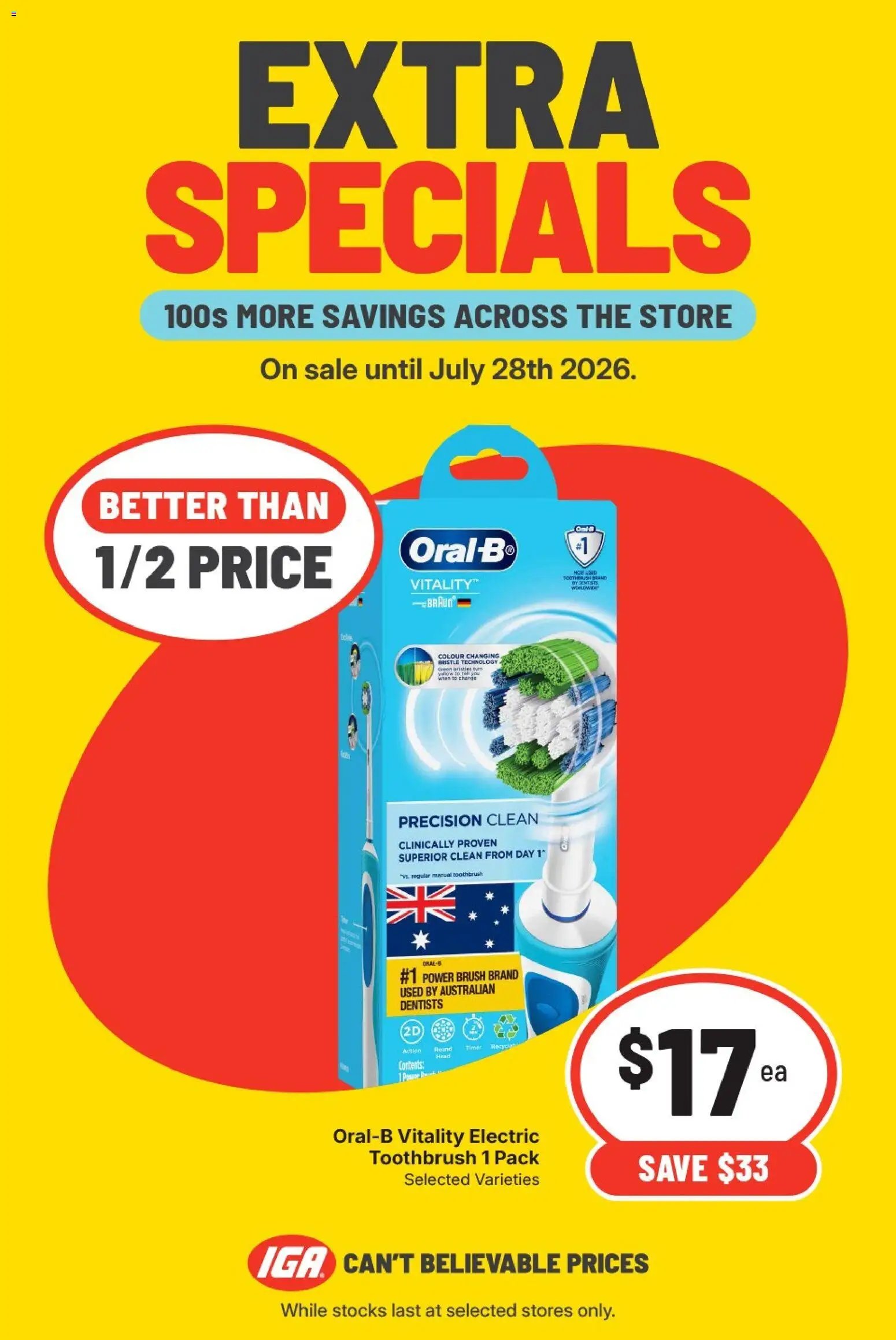 IGA catalogue from 28/07/2026 IGA Extra Specials NSW