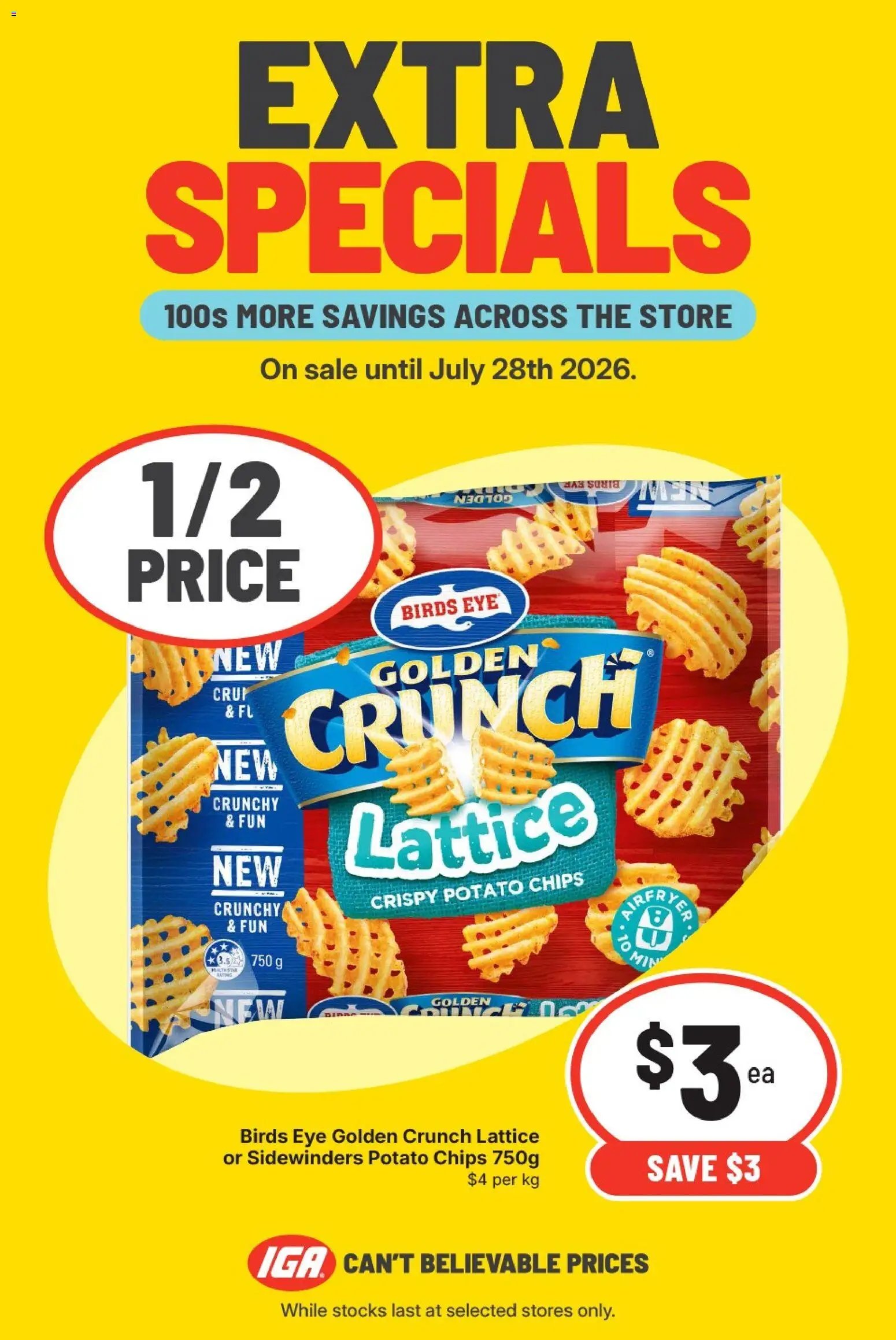 IGA catalogue from 28/07/2026 IGA Extra Specials NSW