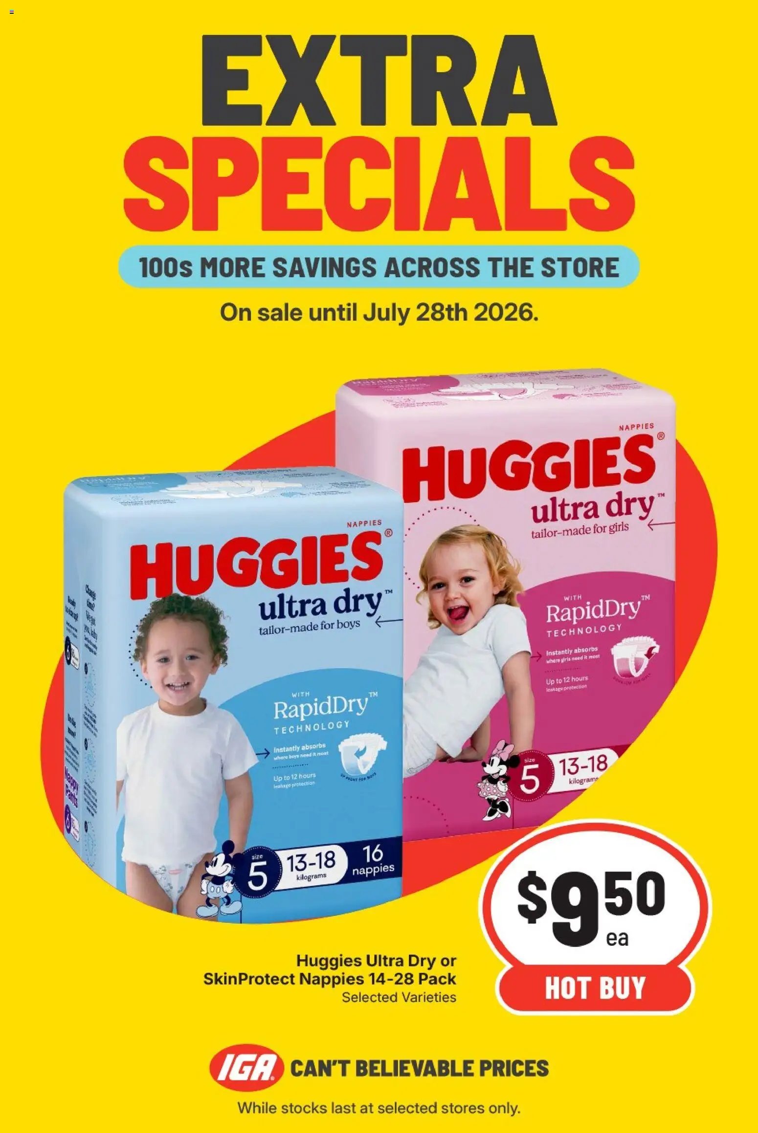 IGA catalogue from 28/07/2026 IGA Extra Specials NSW