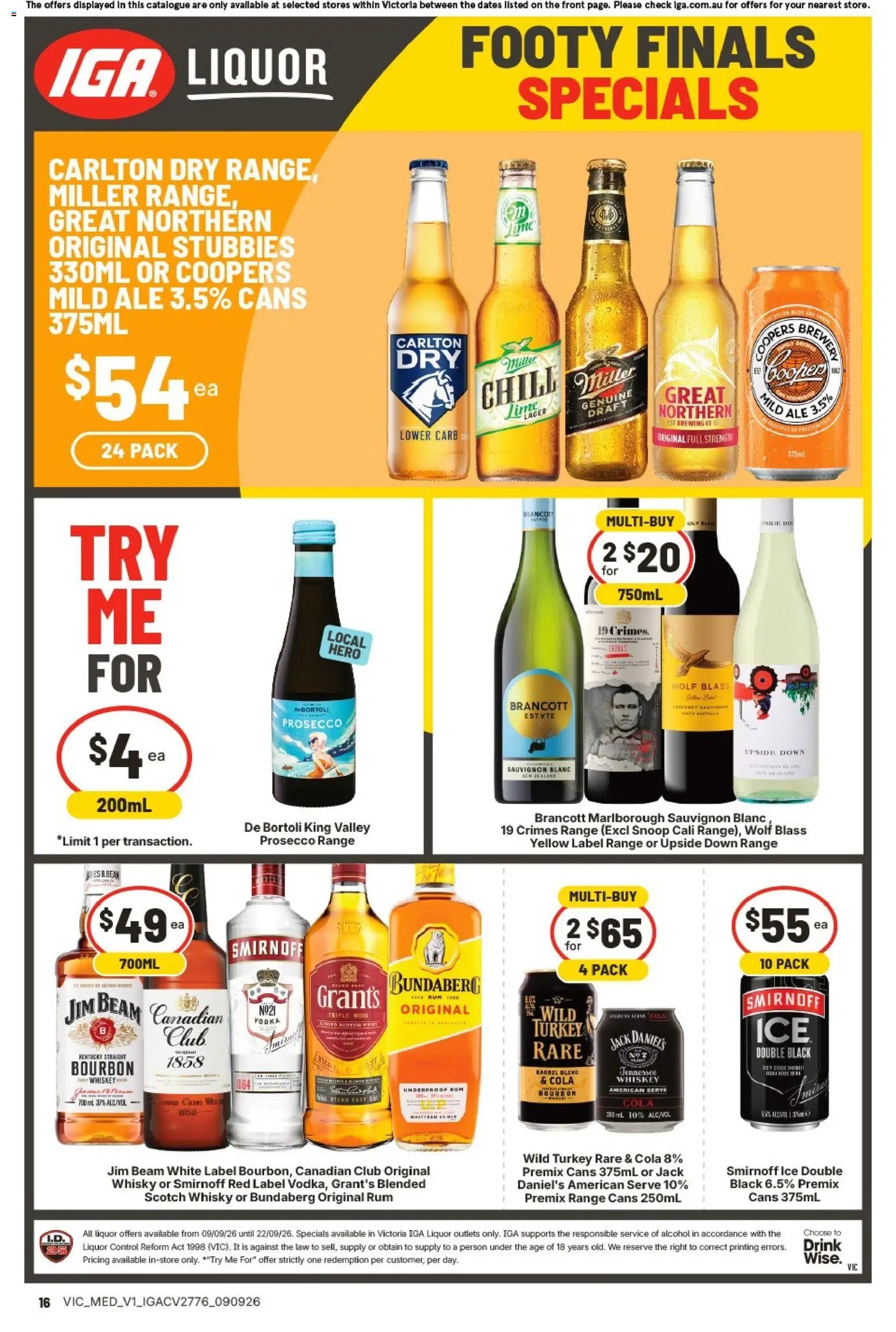 IGA catalogue from 09/09/2026 IGA catalogue Coburg