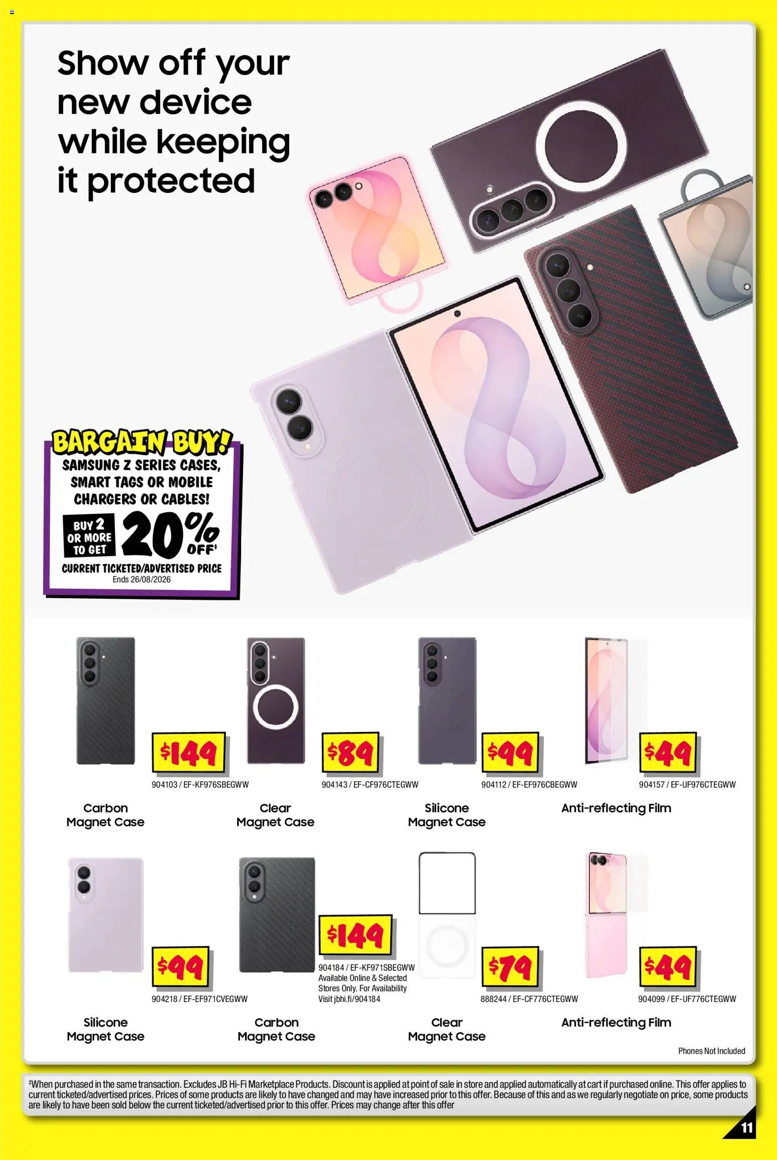 JB Hi-Fi catalogue from 14/08/2026 JB Hi-Fi Samsung Galazy Z Fold8
