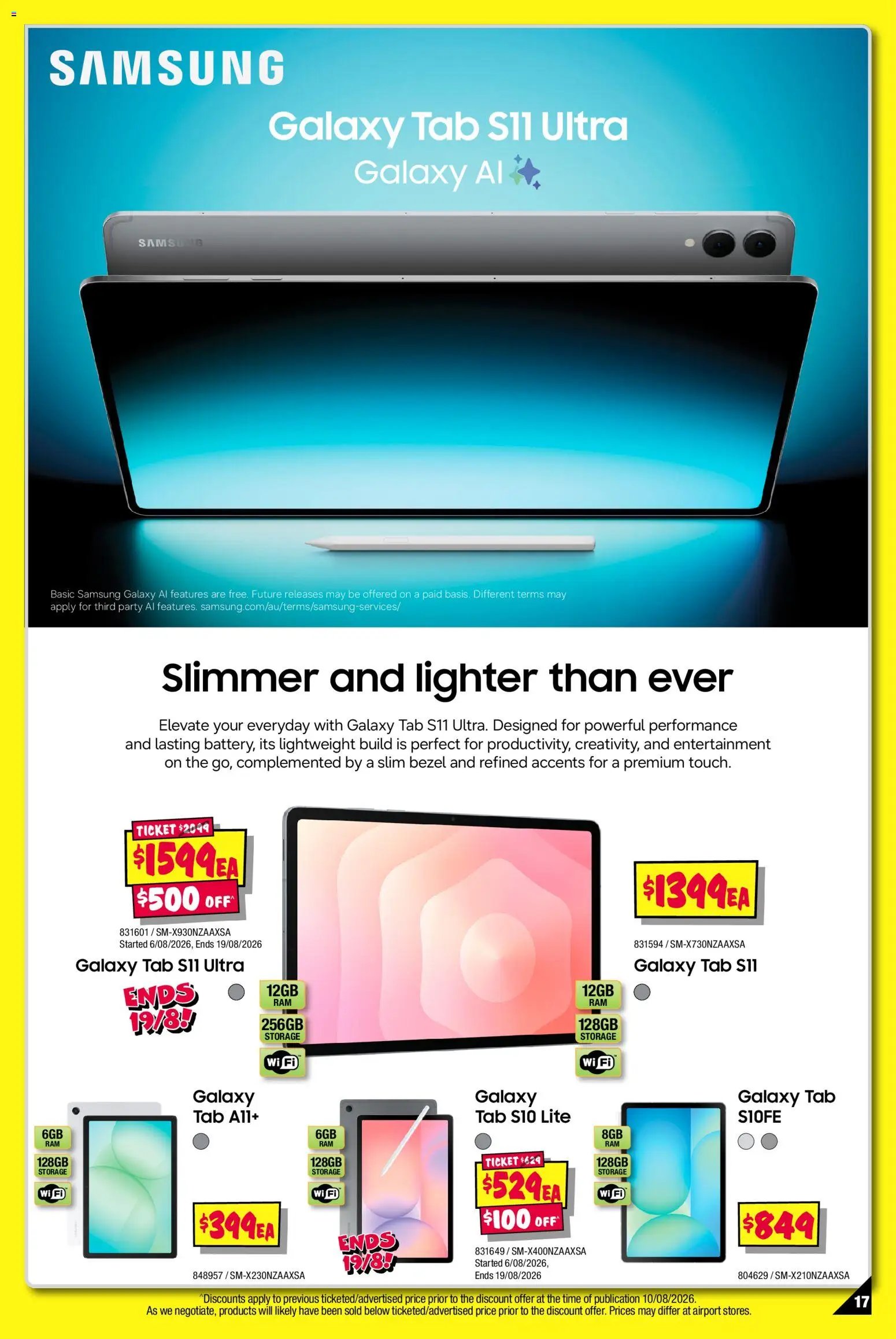 JB Hi-Fi catalogue from 14/08/2026 JB Hi-Fi Samsung Galazy Z Fold8