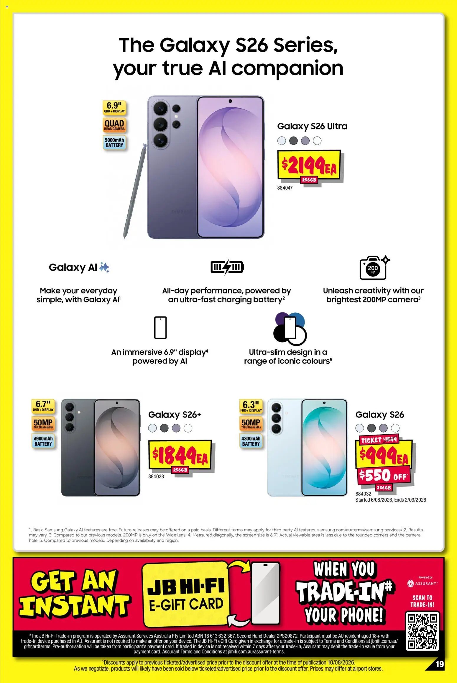 JB Hi-Fi catalogue from 14/08/2026 JB Hi-Fi Samsung Galazy Z Fold8