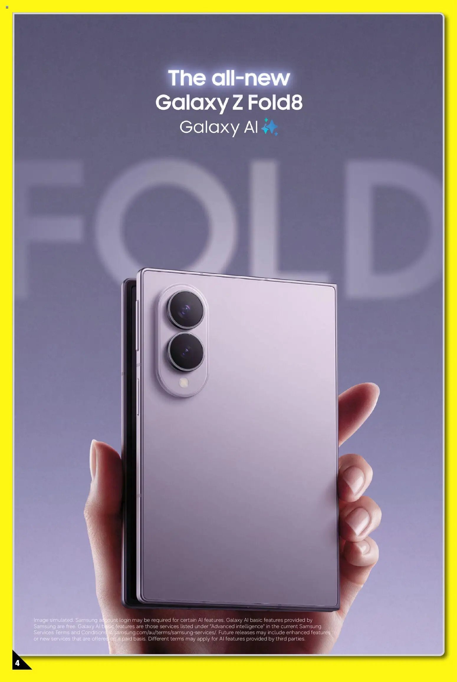 JB Hi-Fi catalogue from 14/08/2026 JB Hi-Fi Samsung Galazy Z Fold8