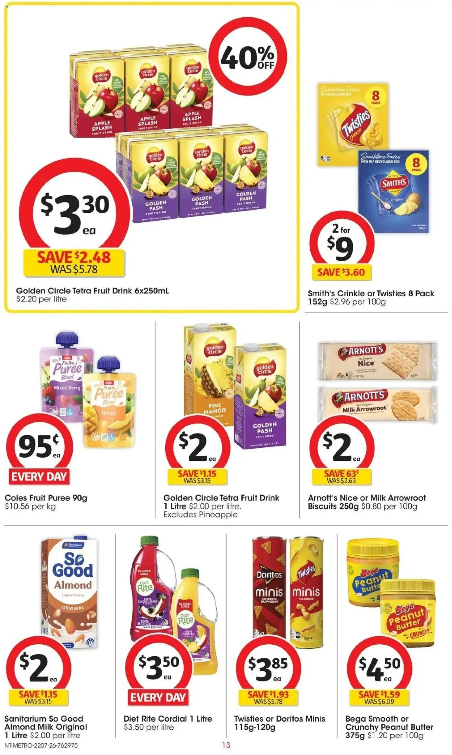 Coles catalogue from 22/07/2026 Coles catalogue NT