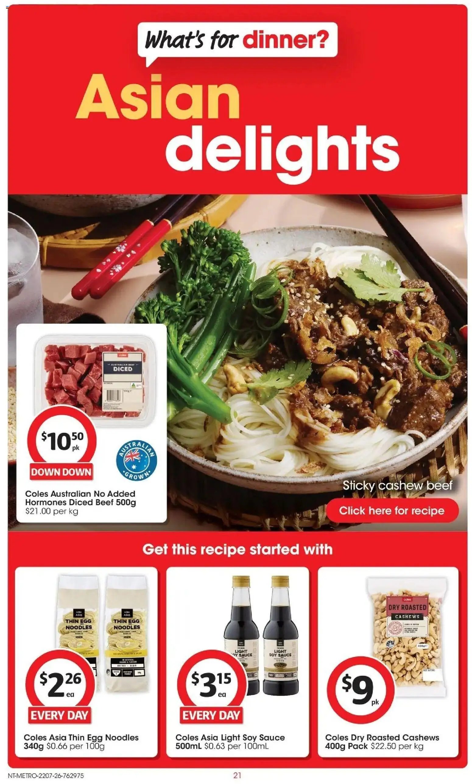 Coles catalogue from 22/07/2026 Coles catalogue NT