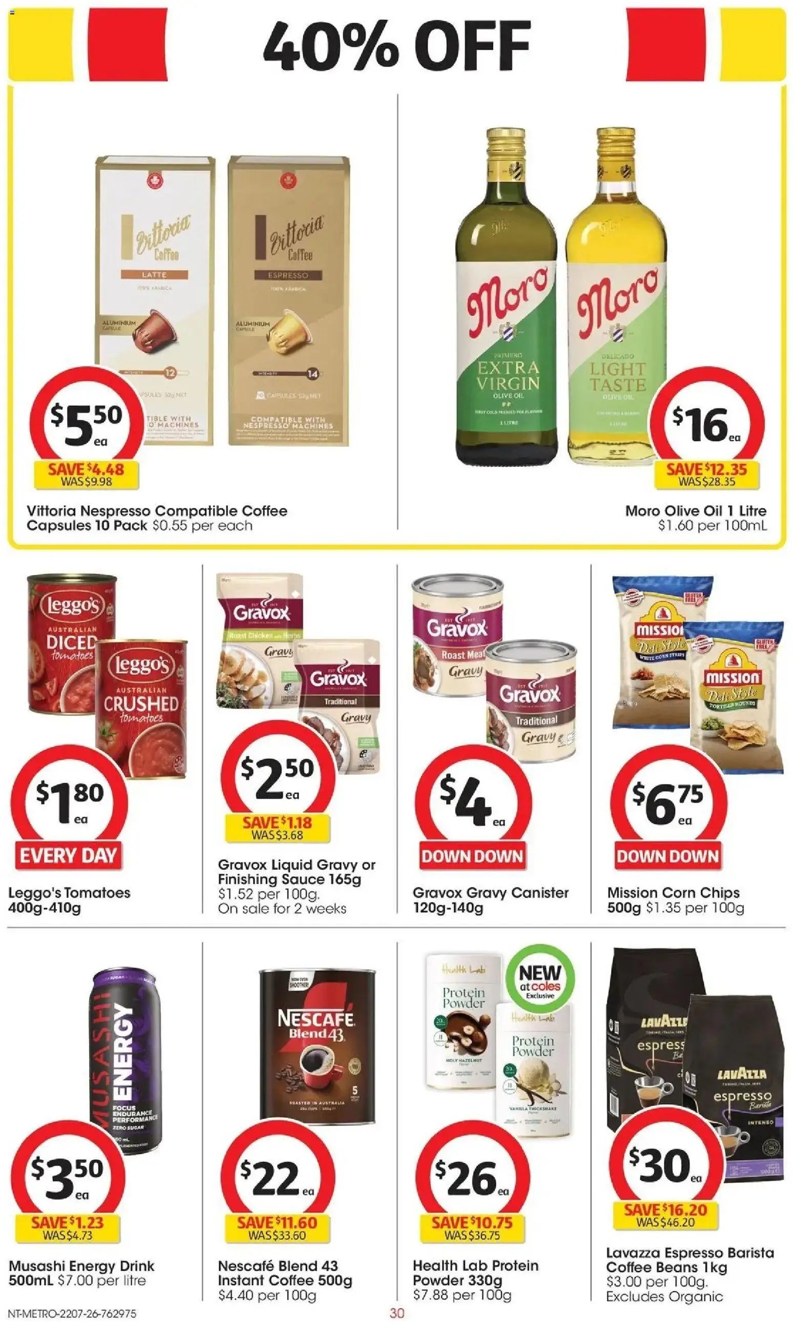 Coles catalogue from 22/07/2026 Coles catalogue NT