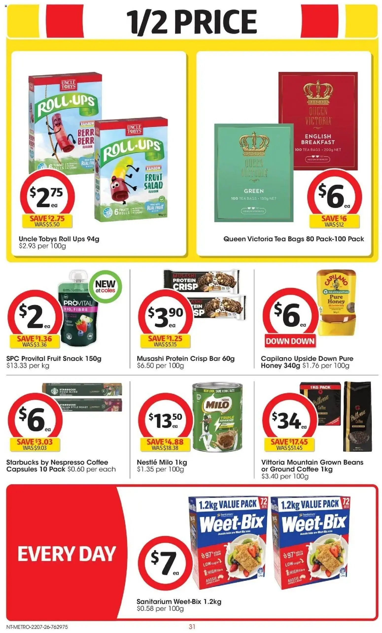 Coles catalogue from 22/07/2026 Coles catalogue NT