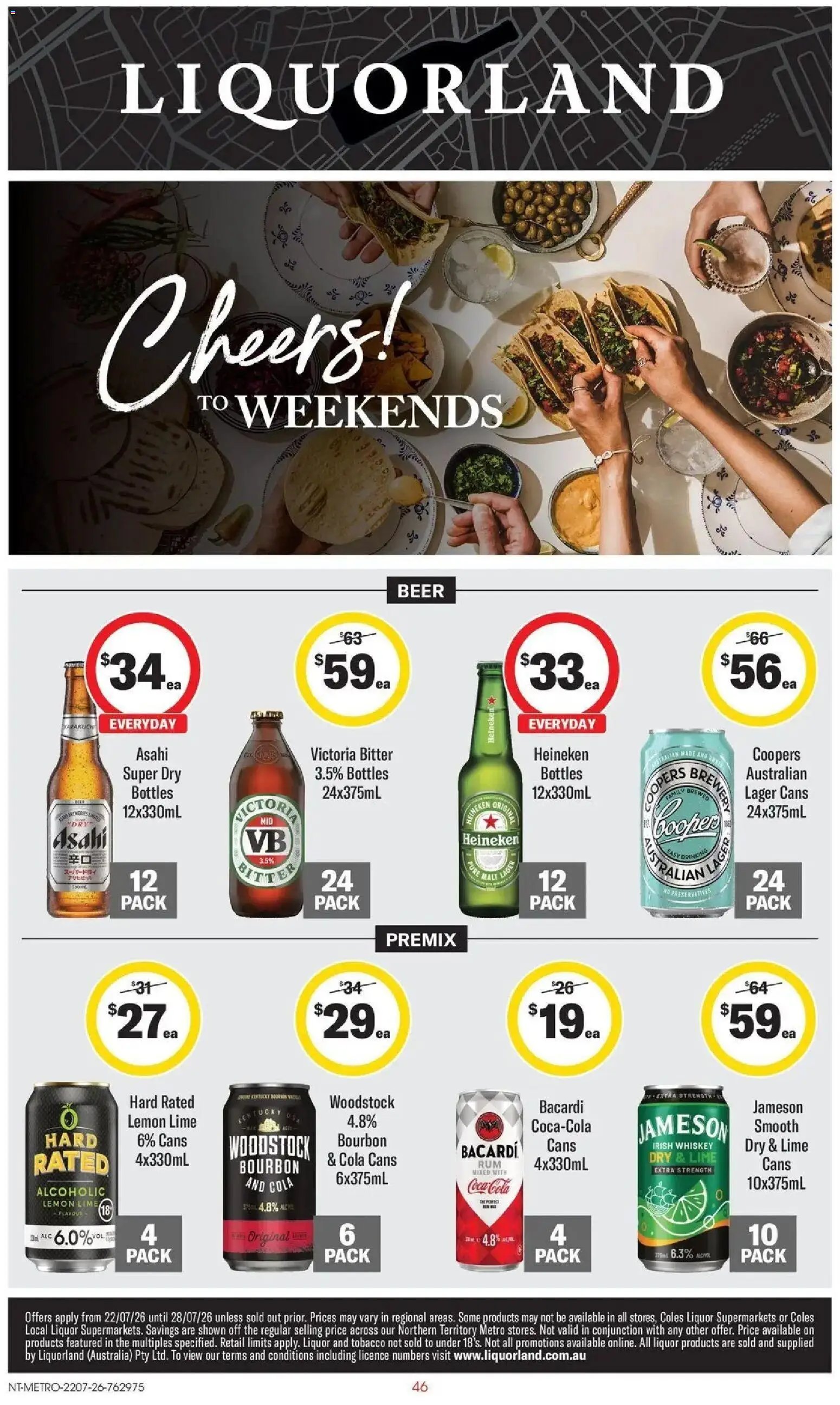 Coles catalogue from 22/07/2026 Coles catalogue NT