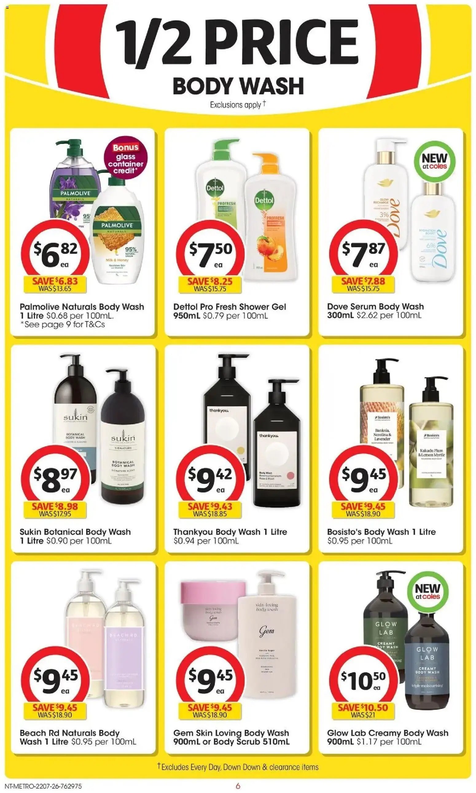 Coles catalogue from 22/07/2026 Coles catalogue NT