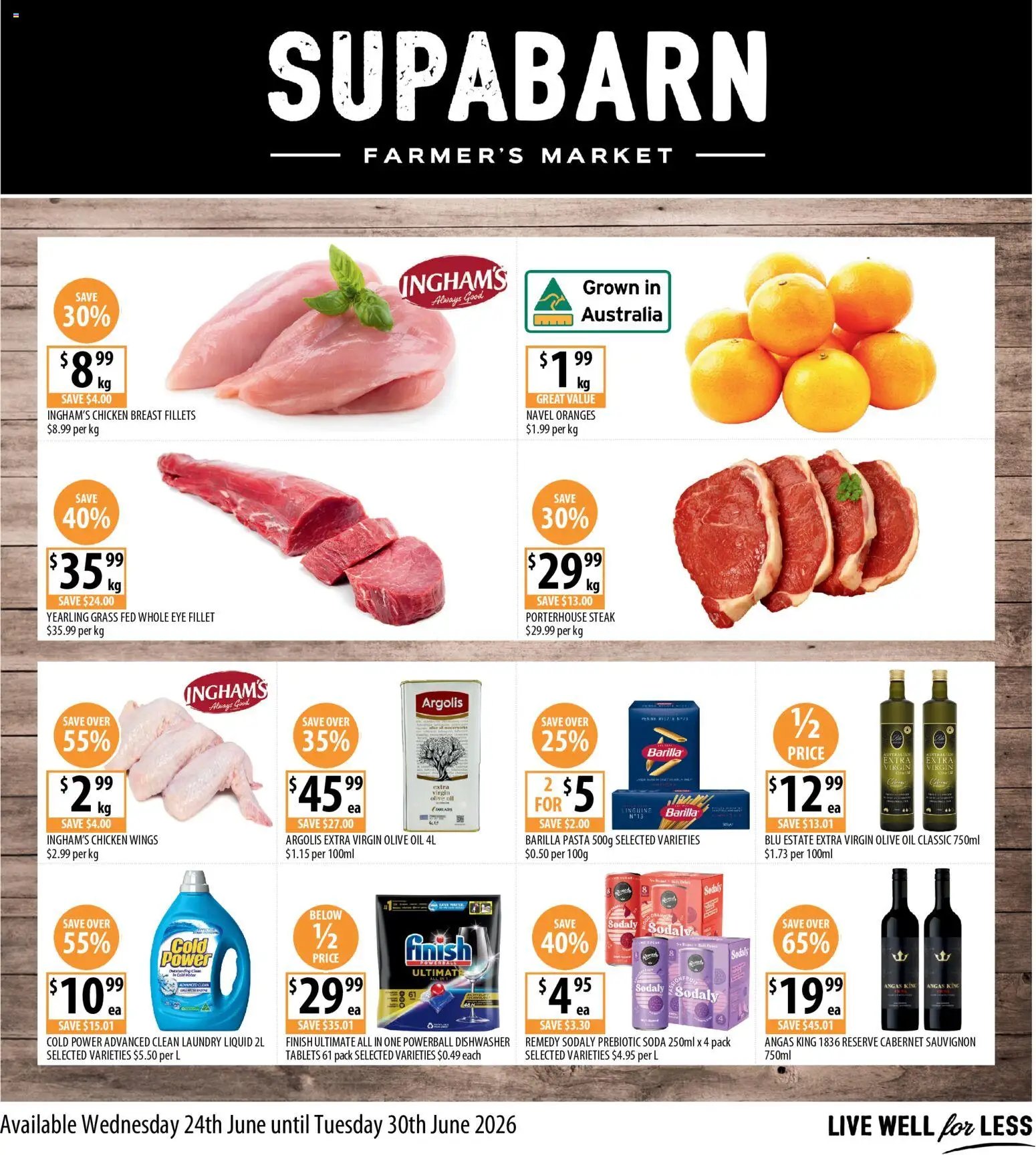 Supabarn catalogue from 24/06/2026 Supabarn catalogue