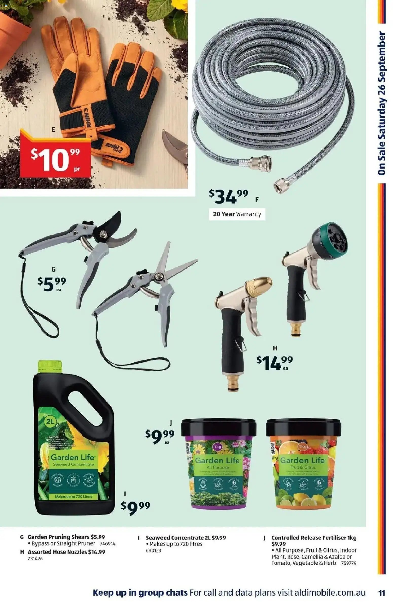 Aldi catalogue from 23/09/2026 ALDI Special Buys QLD