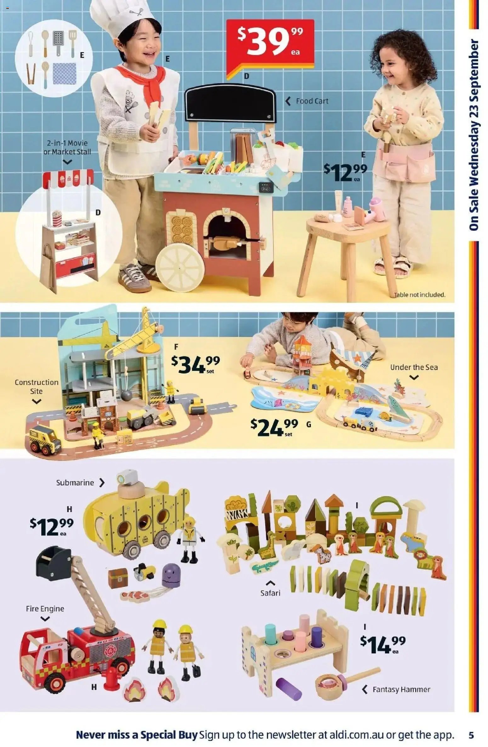 Aldi catalogue from 23/09/2026 ALDI Special Buys QLD