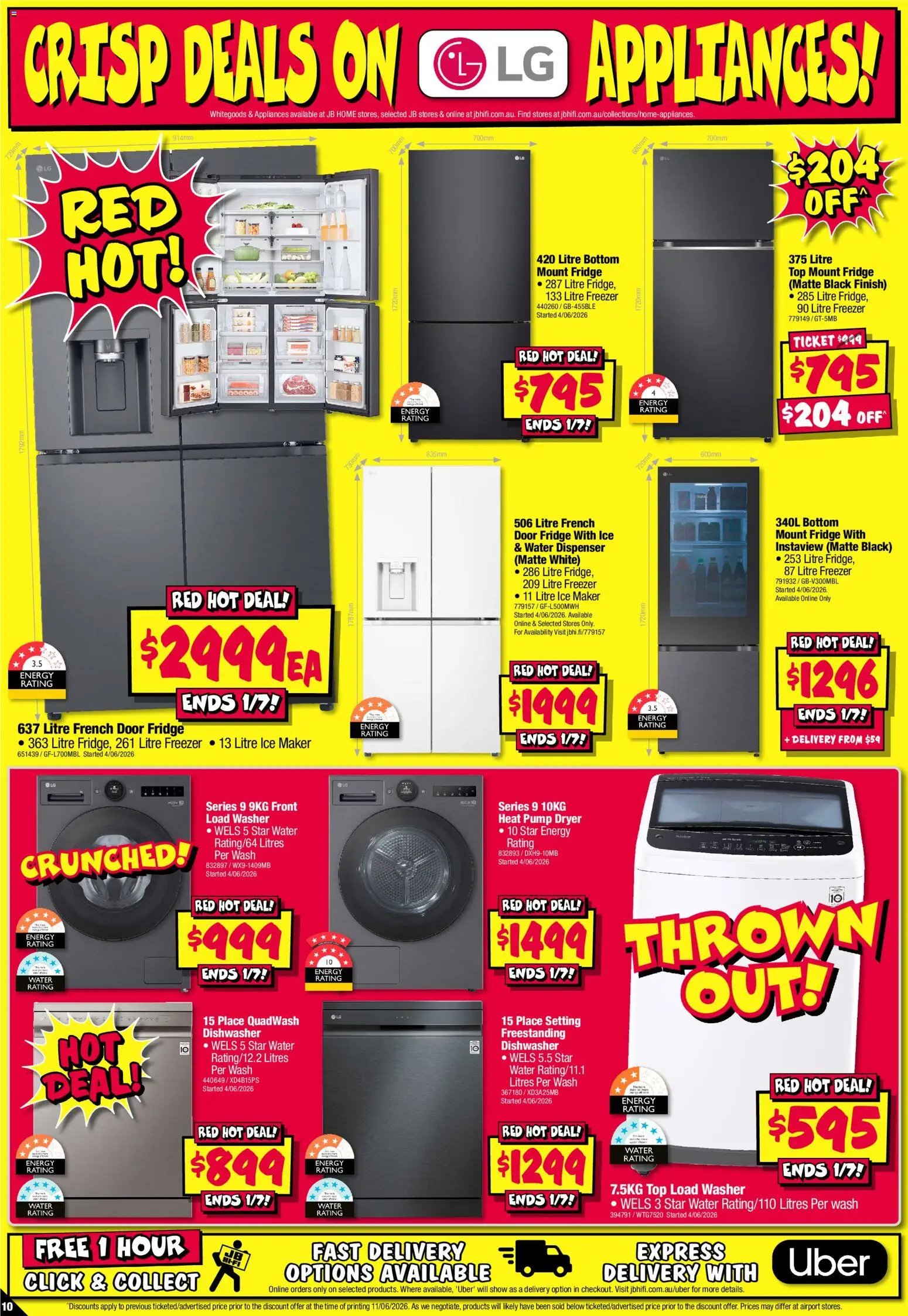 JB Hi-Fi catalogue from 18/06/2026 JB Hi-Fi - Home Appliance Sellout