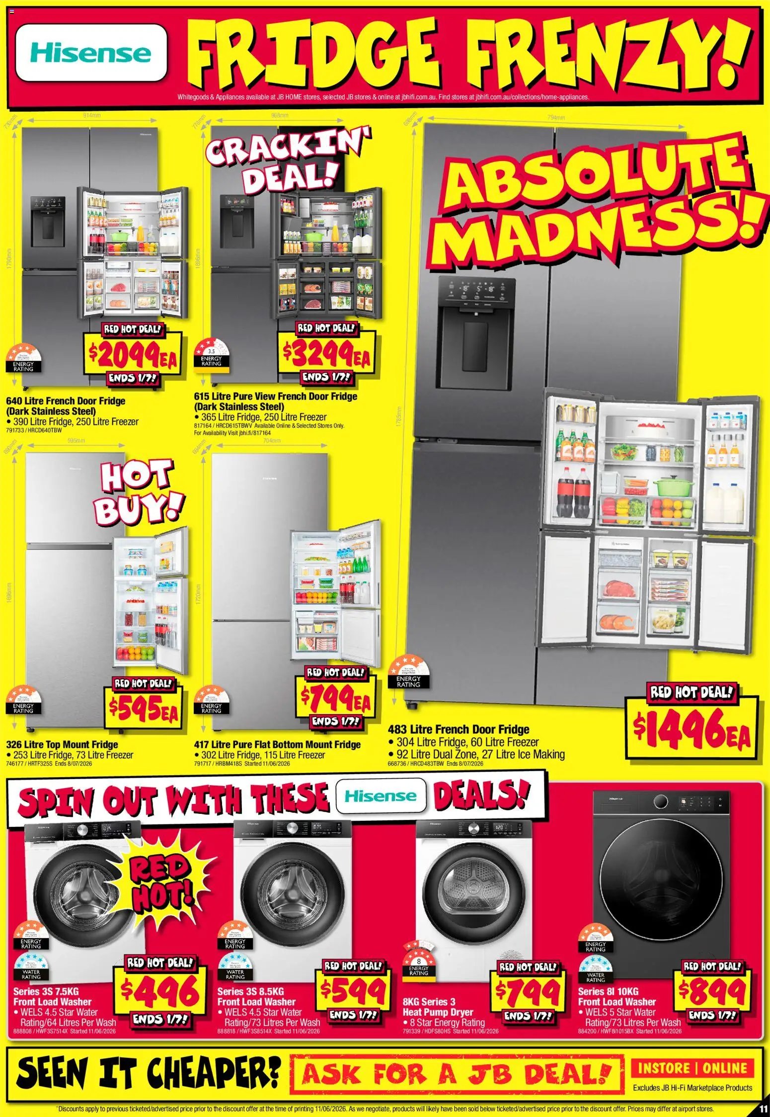JB Hi-Fi catalogue from 18/06/2026 JB Hi-Fi - Home Appliance Sellout