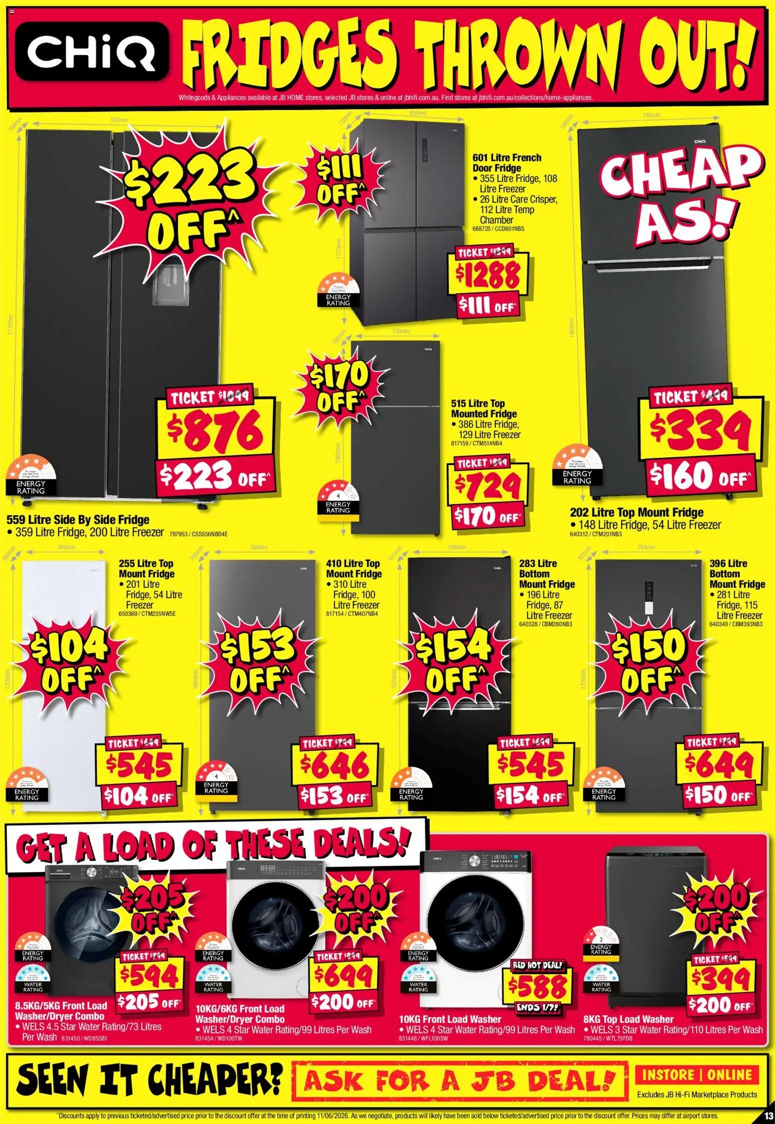 JB Hi-Fi catalogue from 18/06/2026 JB Hi-Fi - Home Appliance Sellout