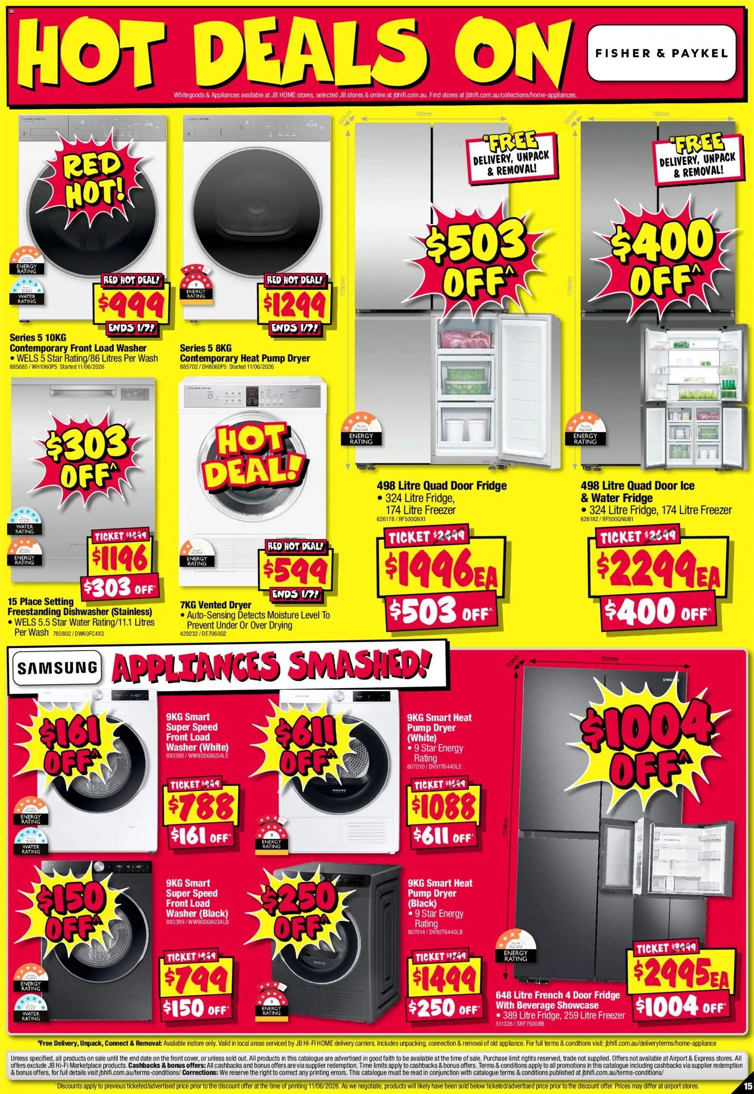 JB Hi-Fi catalogue from 18/06/2026 JB Hi-Fi - Home Appliance Sellout