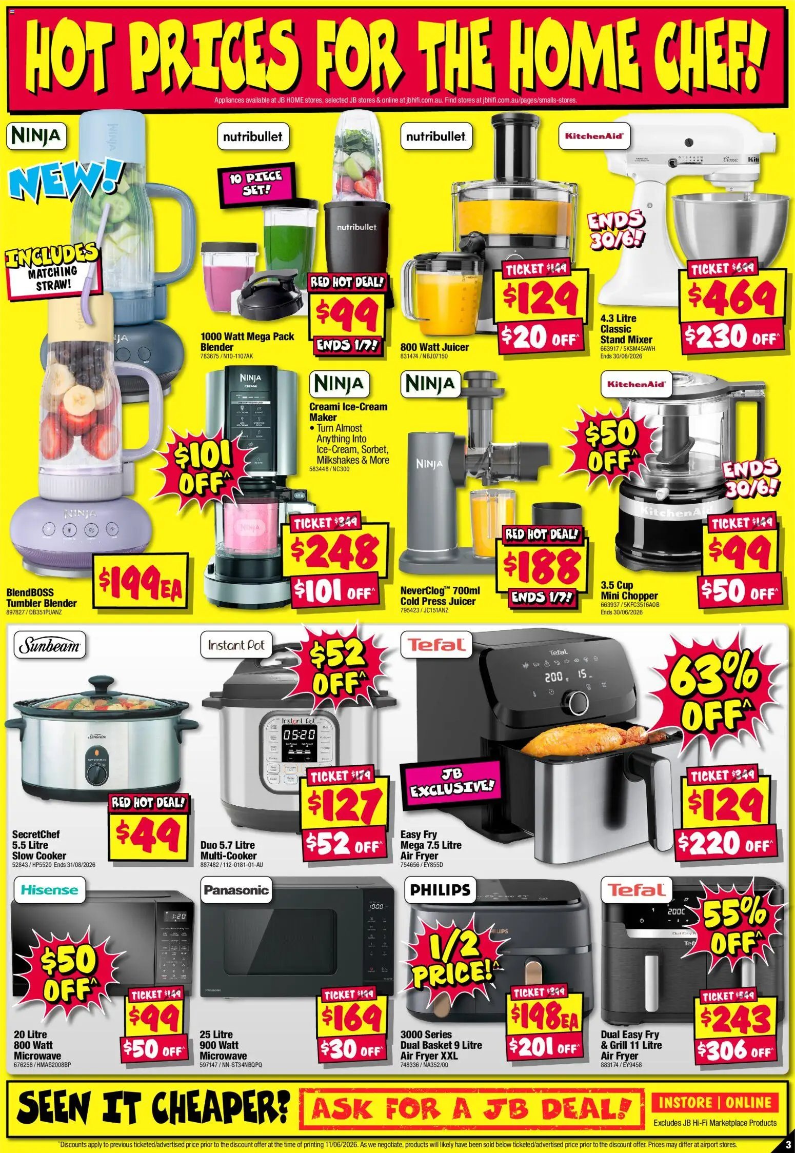 JB Hi-Fi catalogue from 18/06/2026 JB Hi-Fi - Home Appliance Sellout