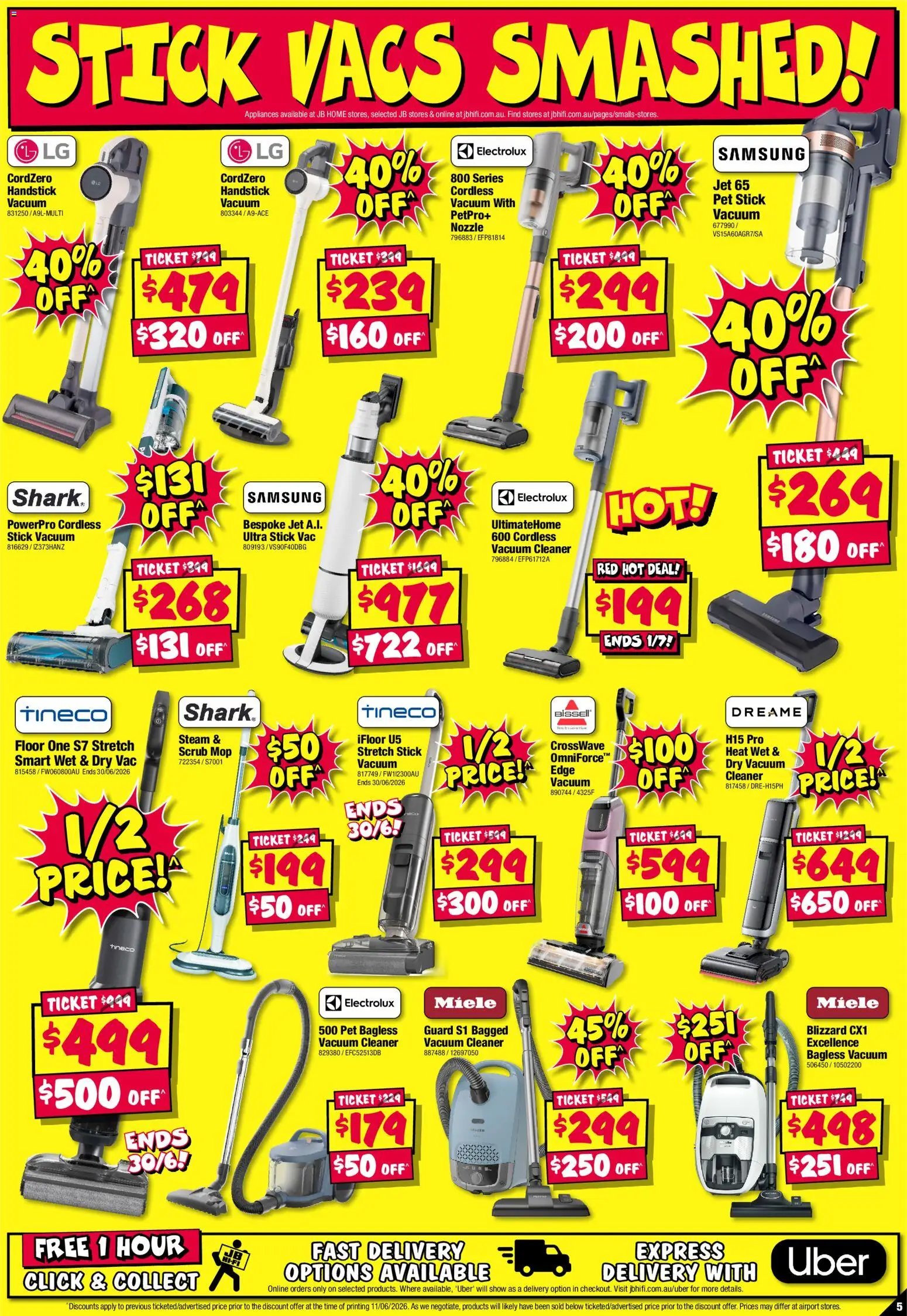 JB Hi-Fi catalogue from 18/06/2026 JB Hi-Fi - Home Appliance Sellout