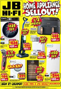 JB Hi-Fi catalogue from 18/06/2026 JB Hi-Fi - Home Appliance Sellout