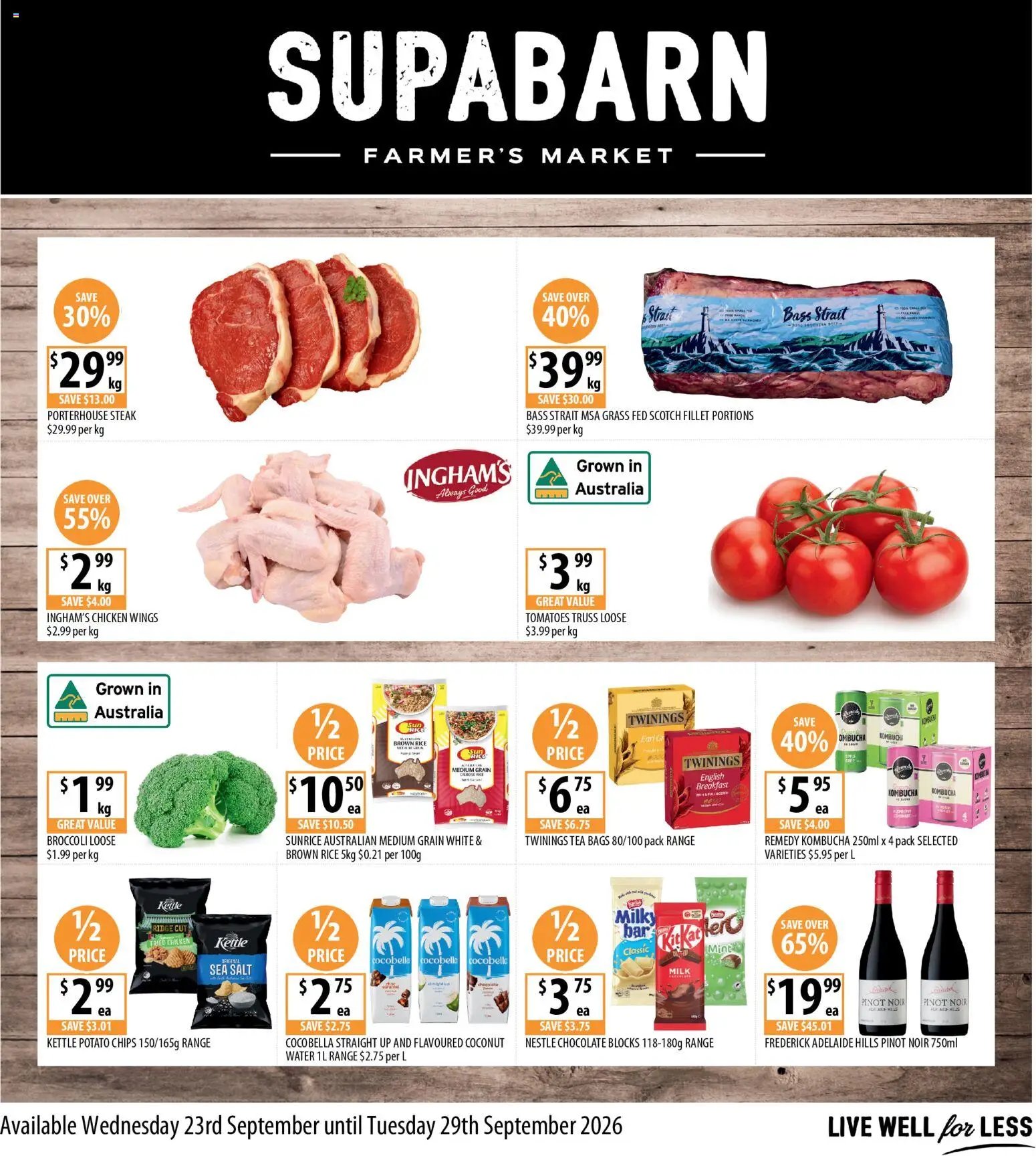 Supabarn catalogue from 23/09/2026 Supabarn catalogue