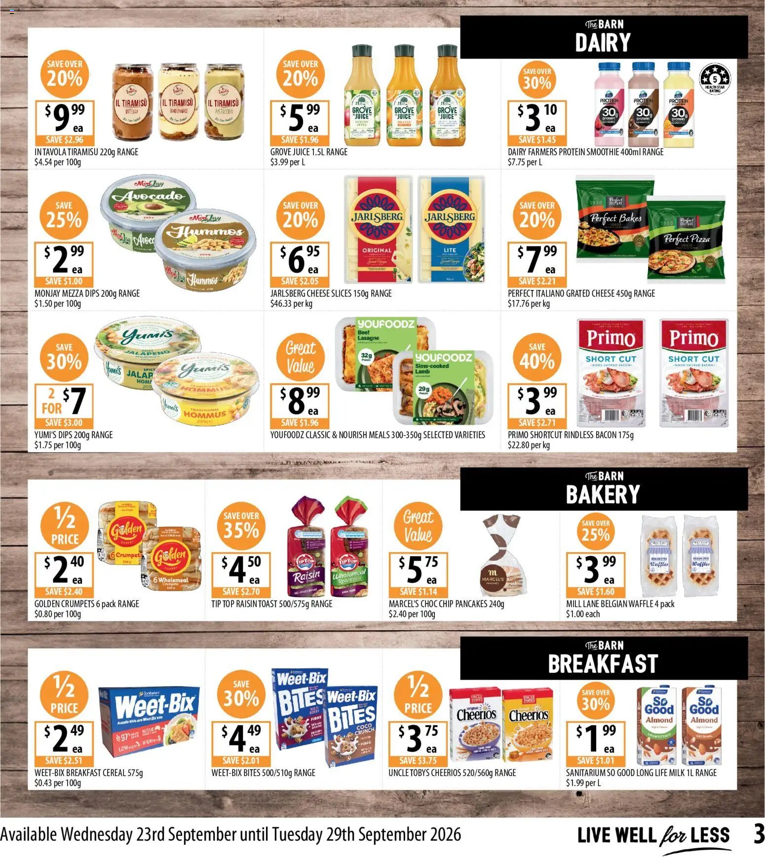 Supabarn catalogue from 23/09/2026 Supabarn catalogue