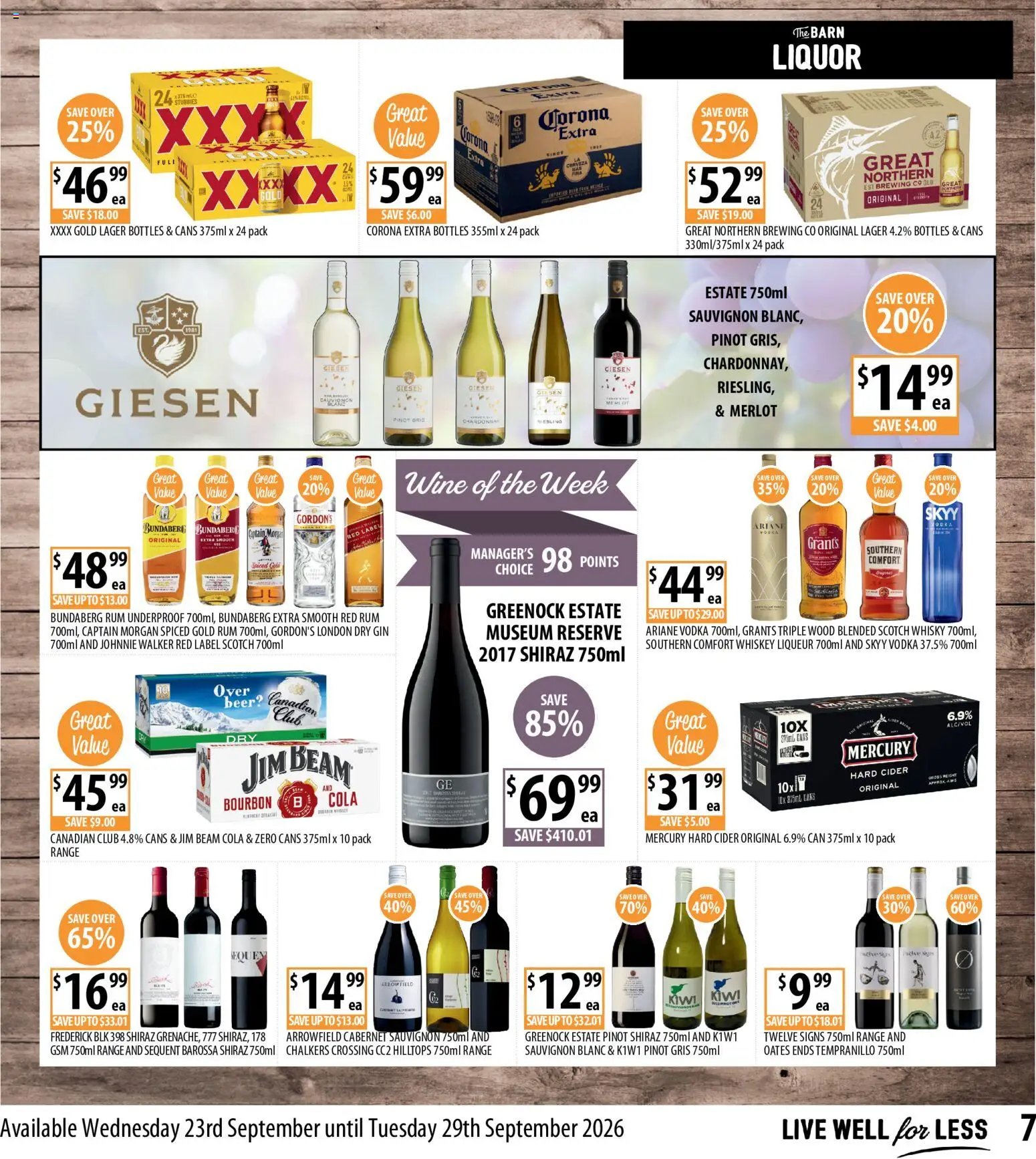 Supabarn catalogue from 23/09/2026 Supabarn catalogue