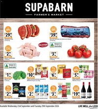 Supabarn catalogue from 23/09/2026 Supabarn catalogue