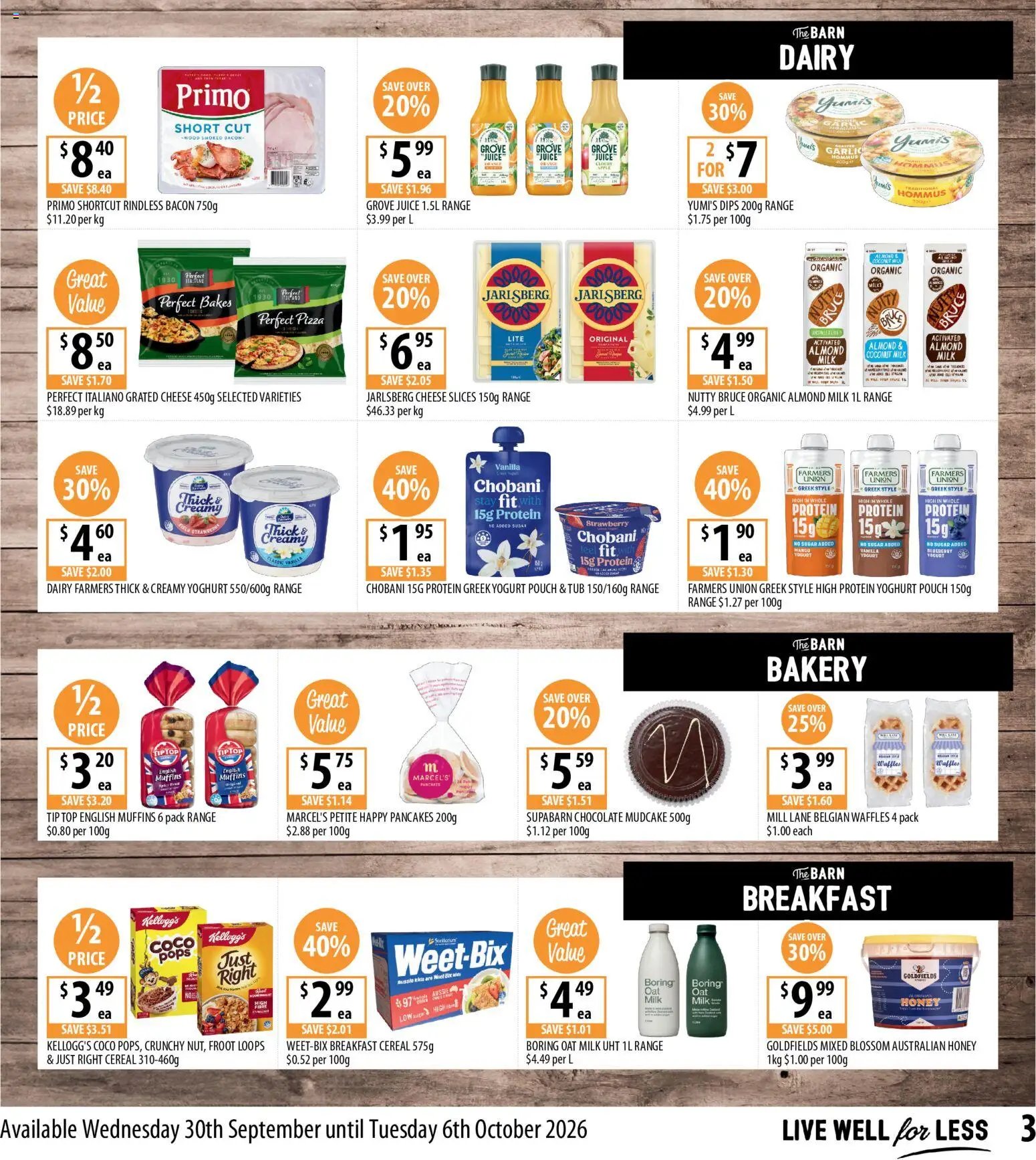 Supabarn catalogue from 30/09/2026 Supabarn catalogue