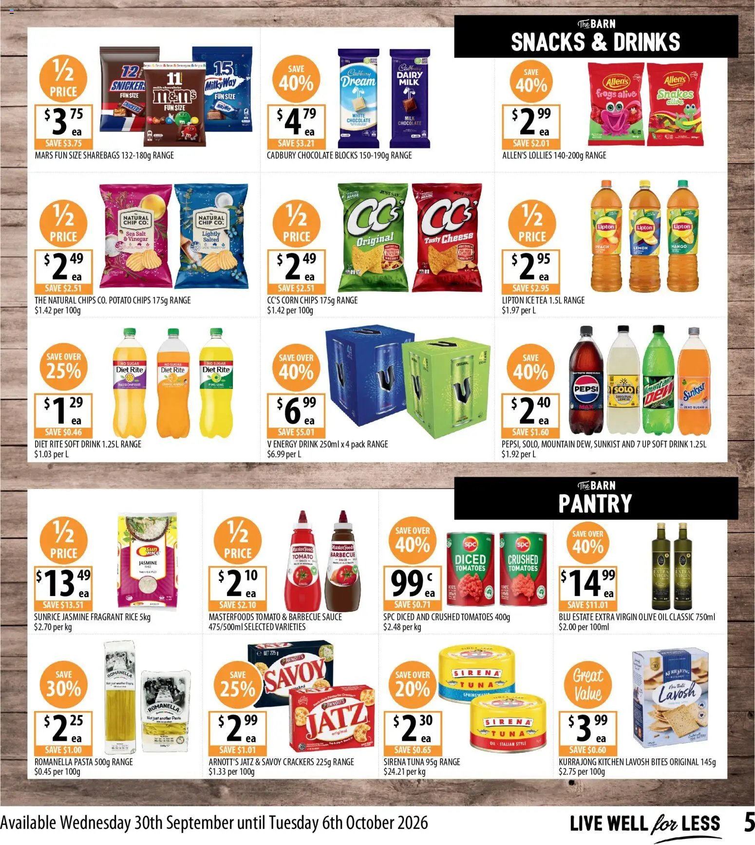 Supabarn catalogue from 30/09/2026 Supabarn catalogue