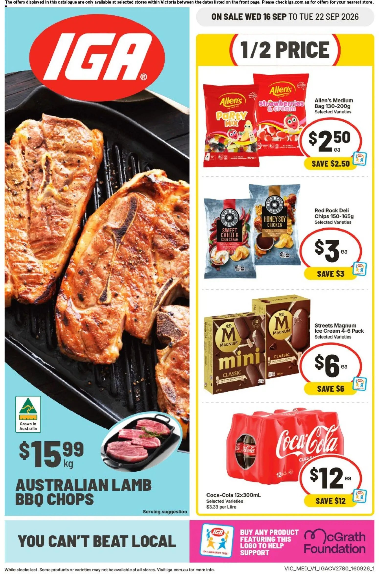 IGA catalogue from 16/09/2026 IGA catalogue Coburg