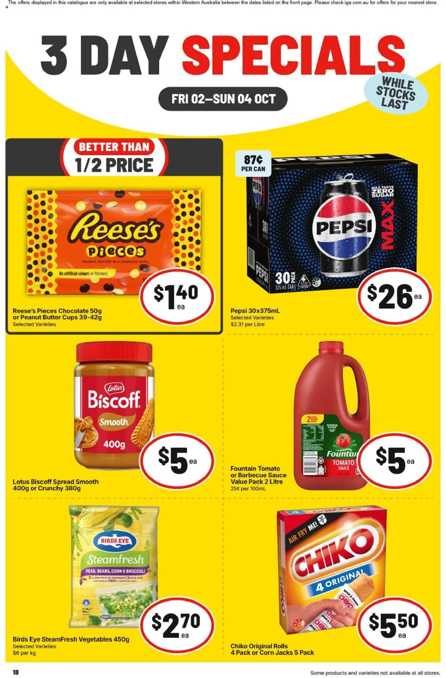 IGA catalogue from 02/10/2026 IGA catalogue 3 Day Specials Bentley