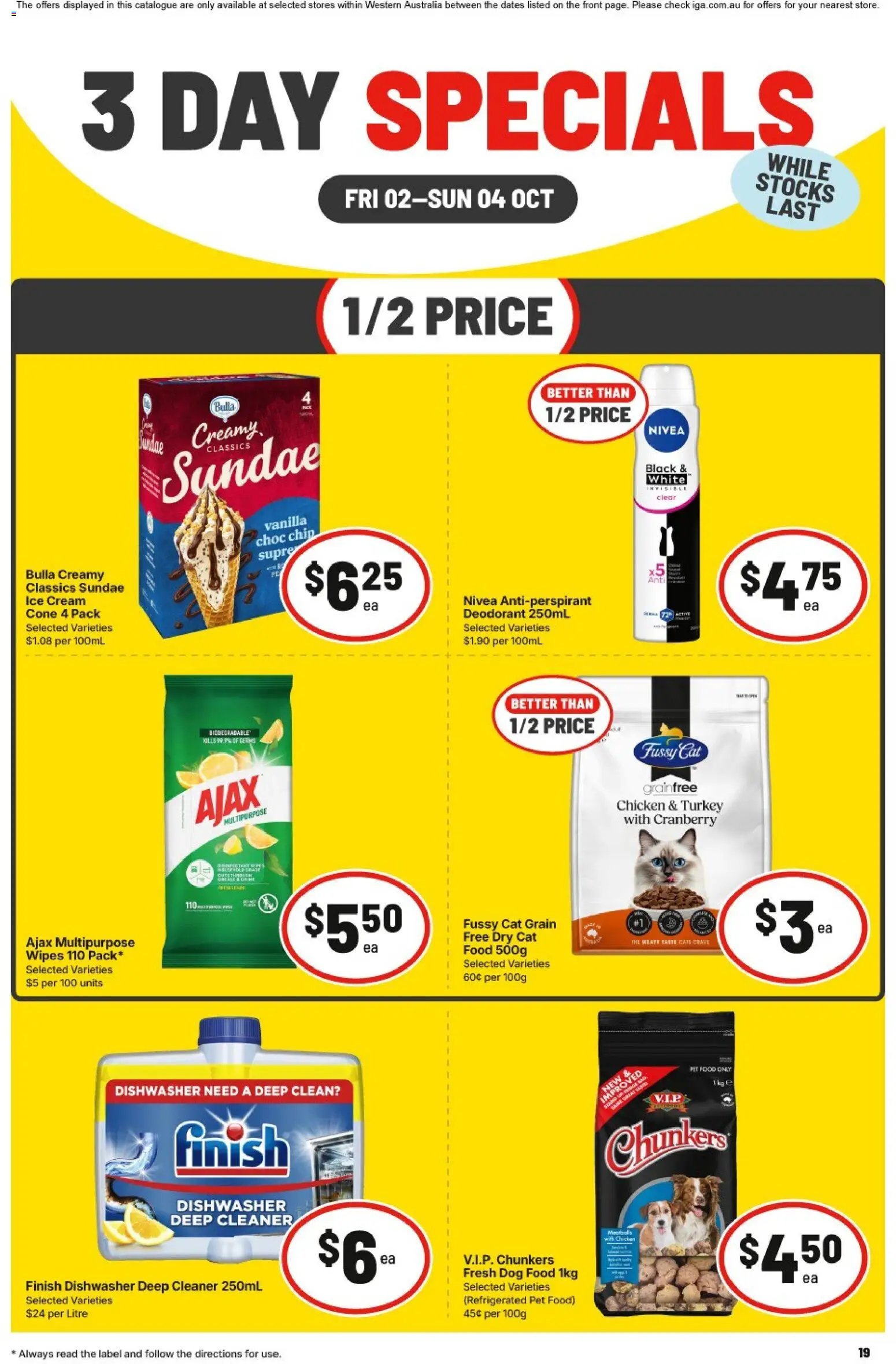 IGA catalogue from 02/10/2026 IGA catalogue 3 Day Specials Bentley