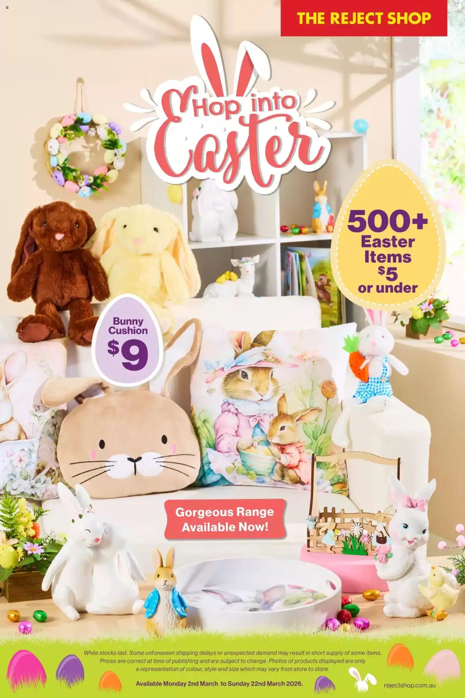The Reject Shop catalogue from 02/03/2026 The Reject Shop catalogue (2026-03-02 - 2026-03-22) | 1
