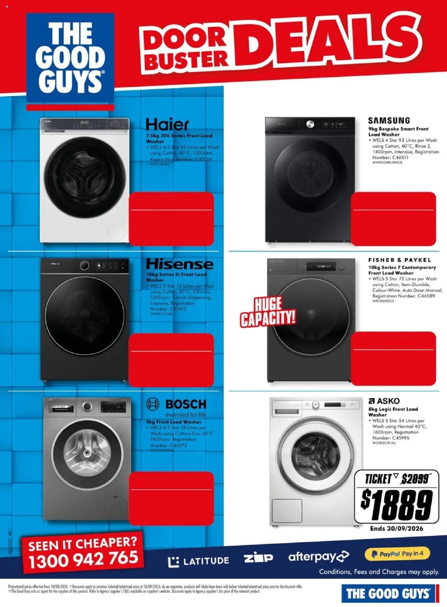 The Good Guys catalogue from 10/09/2026 The Good Guys catalogue