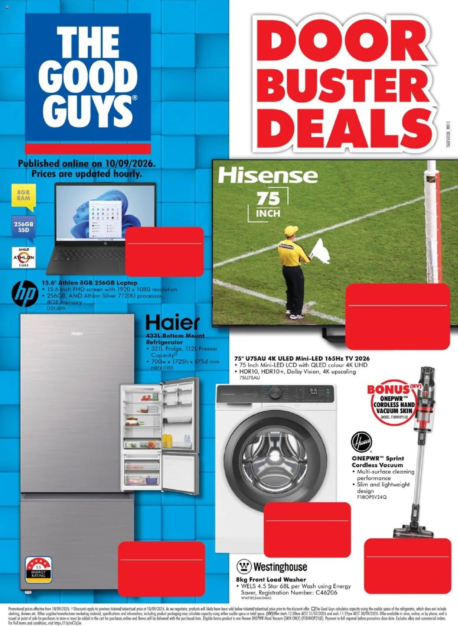 The Good Guys catalogue from 10/09/2026 The Good Guys catalogue