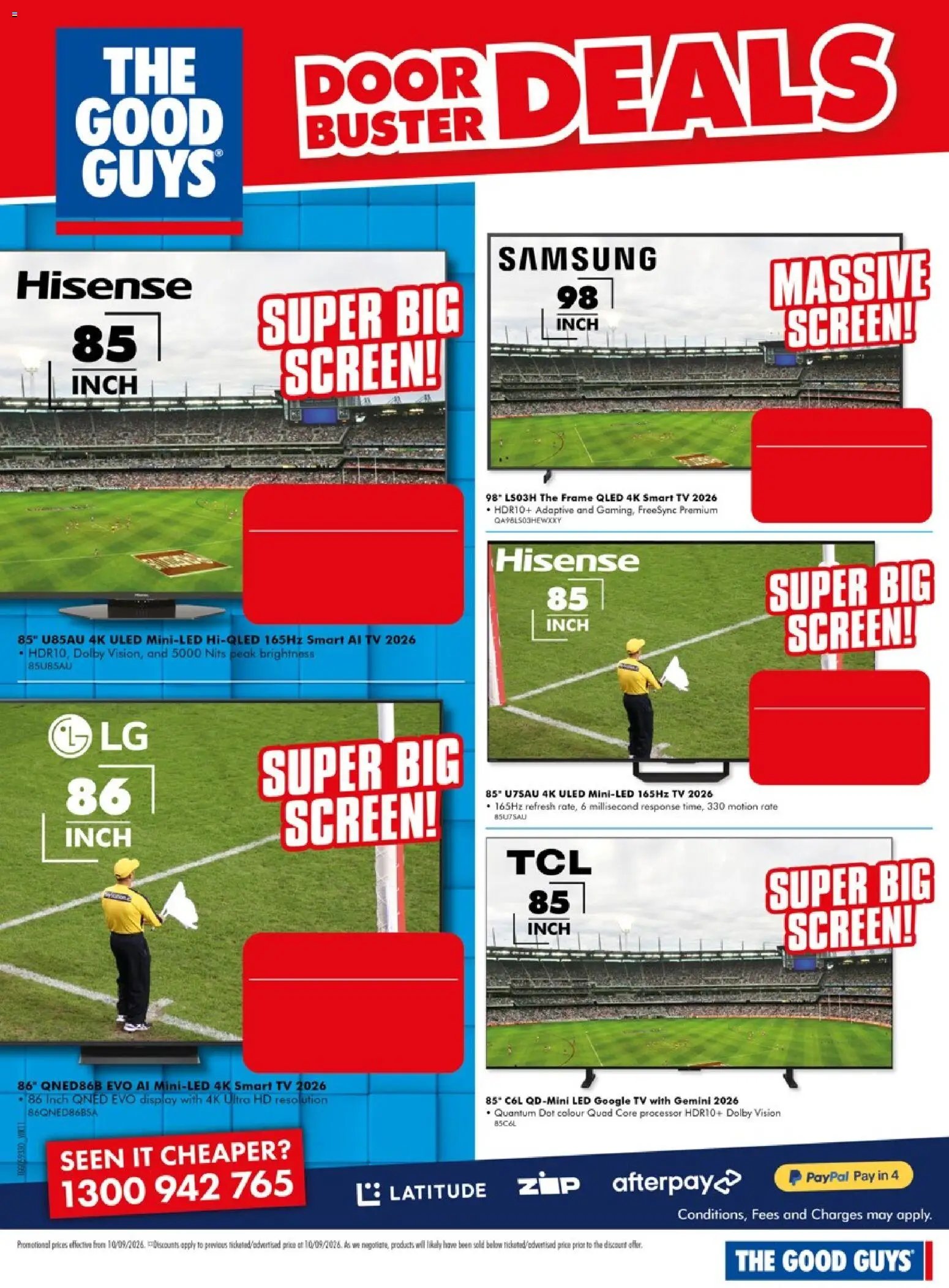 The Good Guys catalogue from 10/09/2026 The Good Guys catalogue
