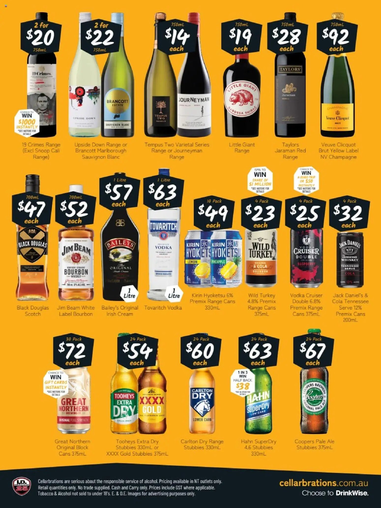 Cellarbrations catalogue from 05/10/2026 Cellarbrations catalogue NT