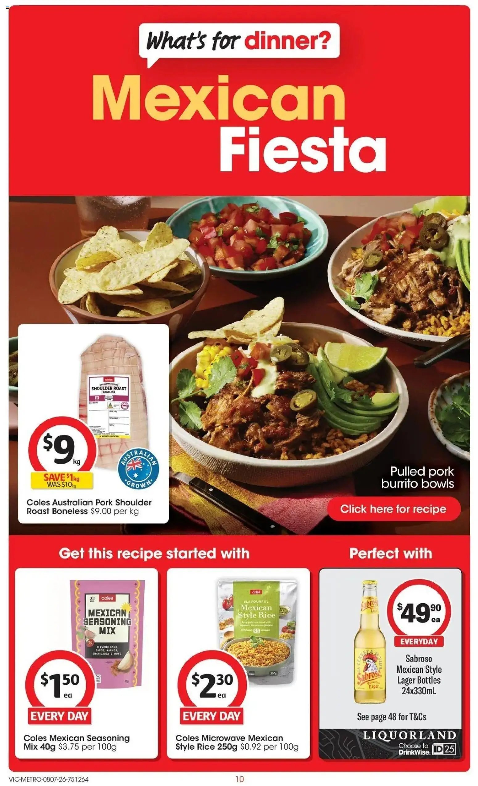 Coles catalogue from 07/07/2026 Coles Catalogue - 8th July