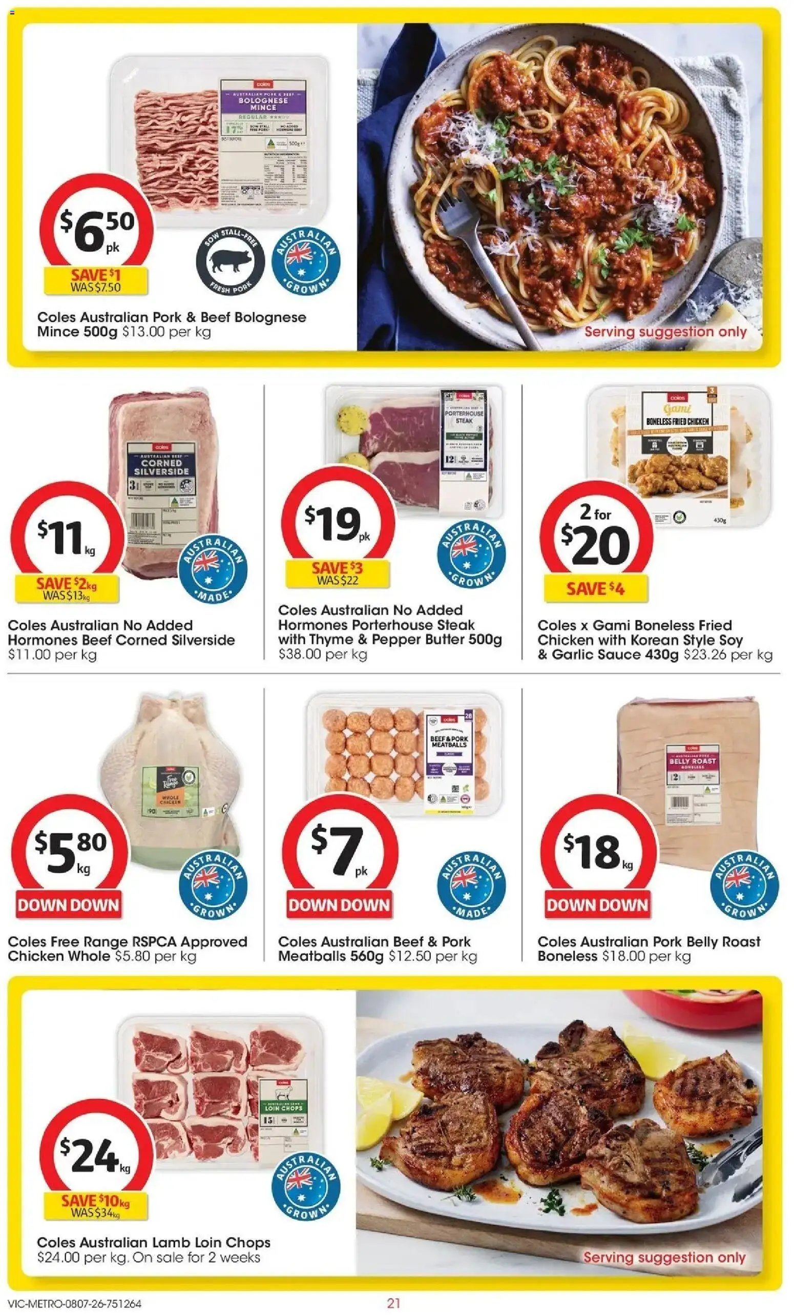 Coles catalogue from 07/07/2026 Coles Catalogue - 8th July