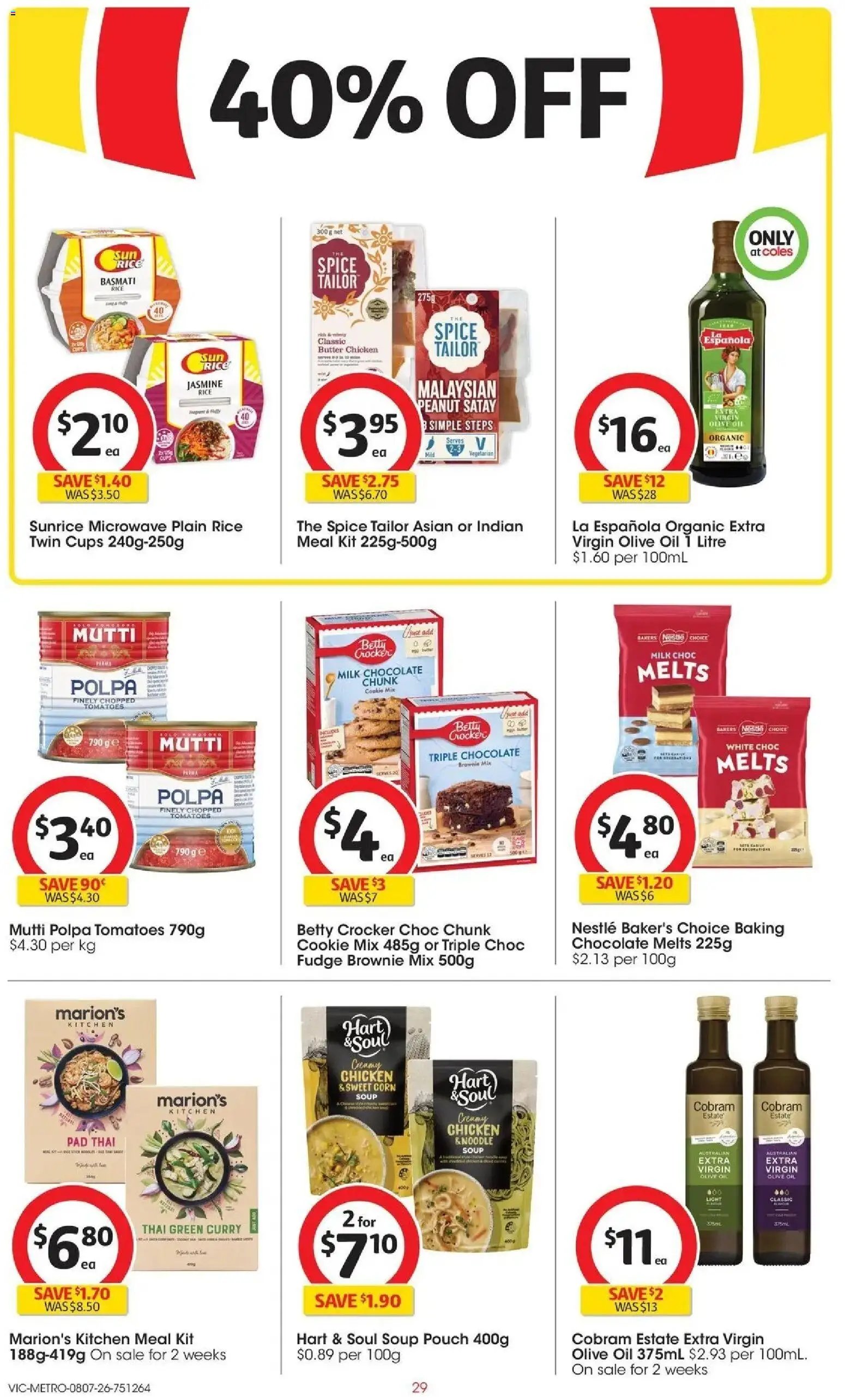 Coles catalogue from 07/07/2026 Coles Catalogue - 8th July