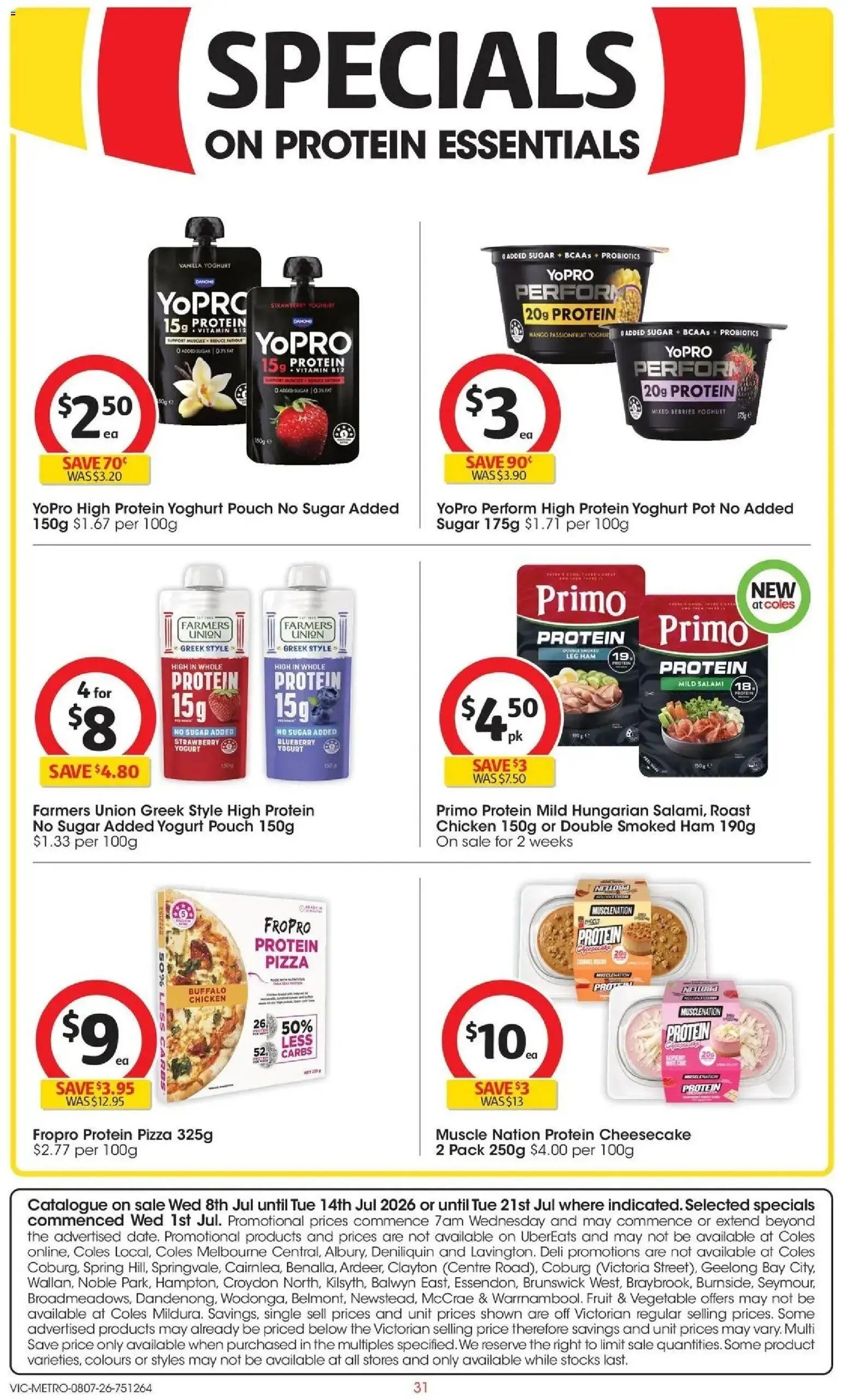 Coles catalogue from 07/07/2026 Coles Catalogue - 8th July