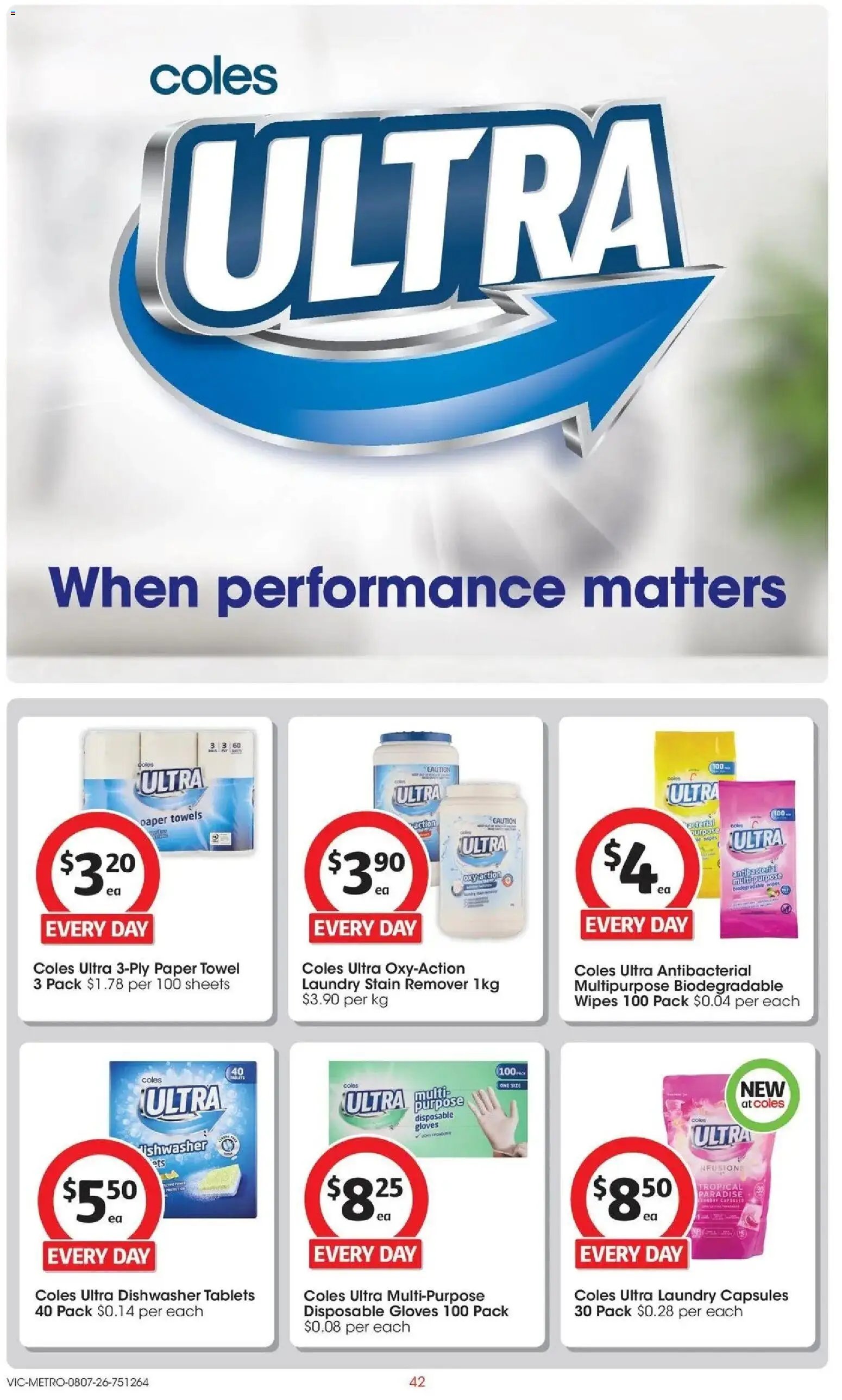 Coles catalogue from 07/07/2026 Coles Catalogue - 8th July