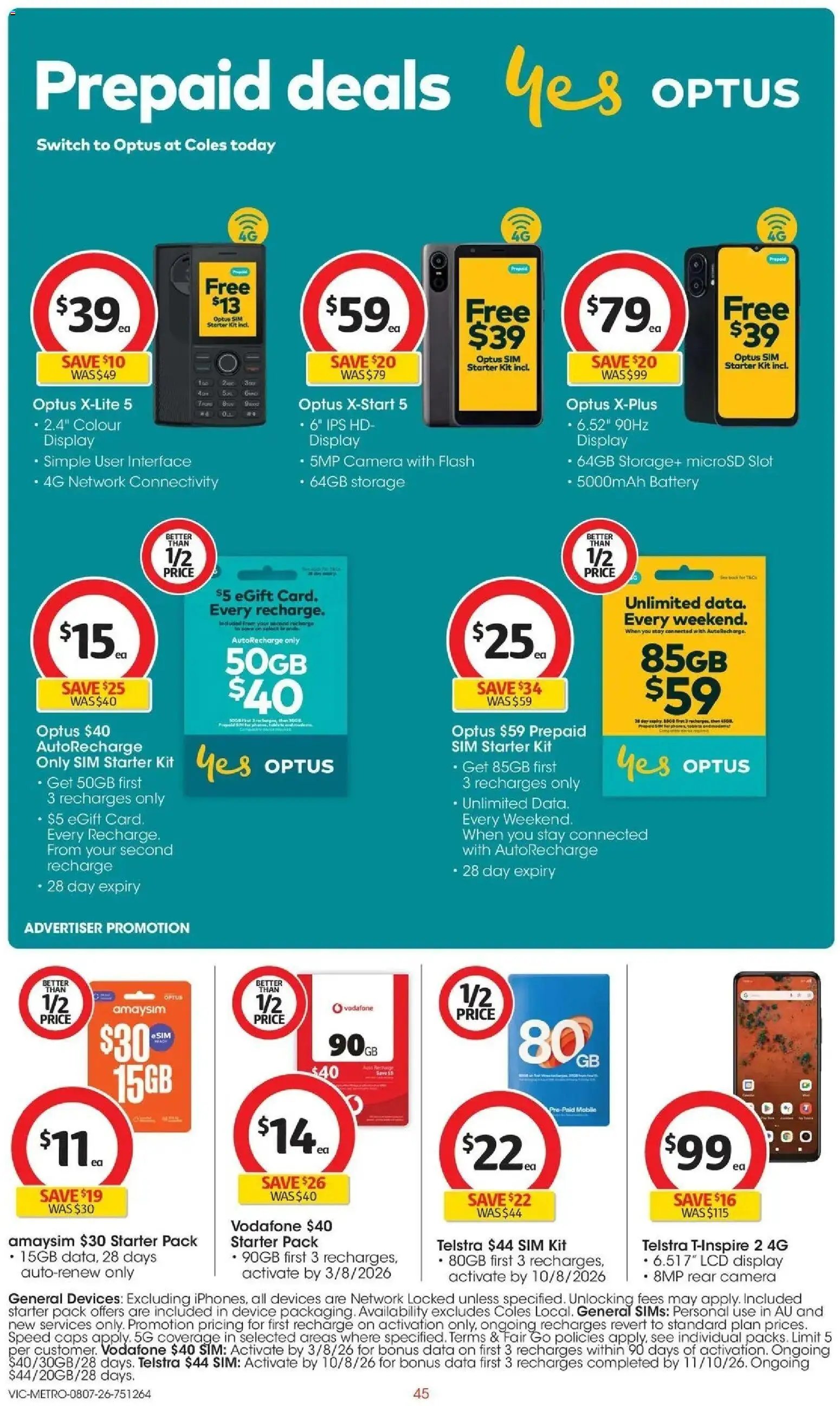 Coles catalogue from 07/07/2026 Coles Catalogue - 8th July