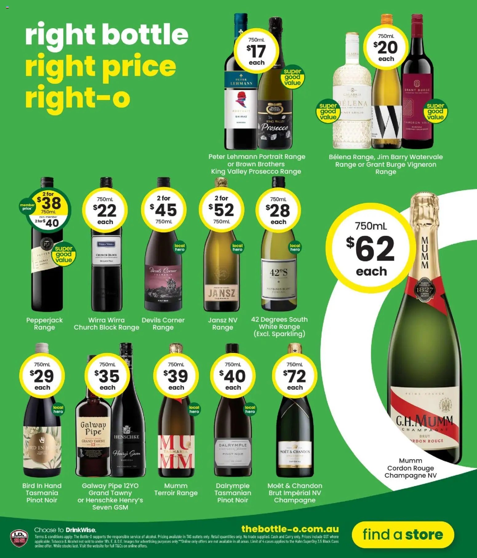 The Bottle-O catalogue from 06/07/2026 The Bottle-O catalogue ALONNAH