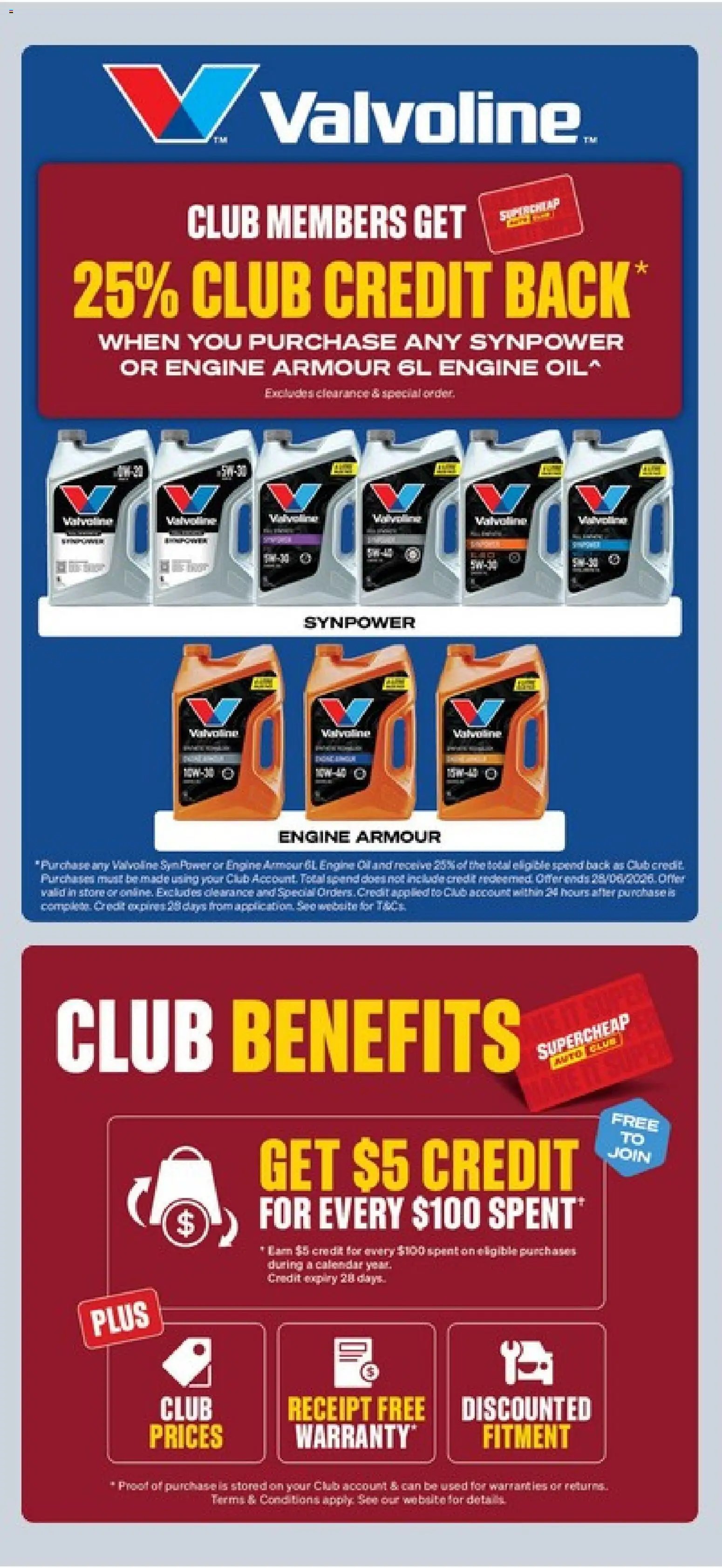 Supercheap Auto catalogue from 10/06/2026 Supercheap Auto catalogue