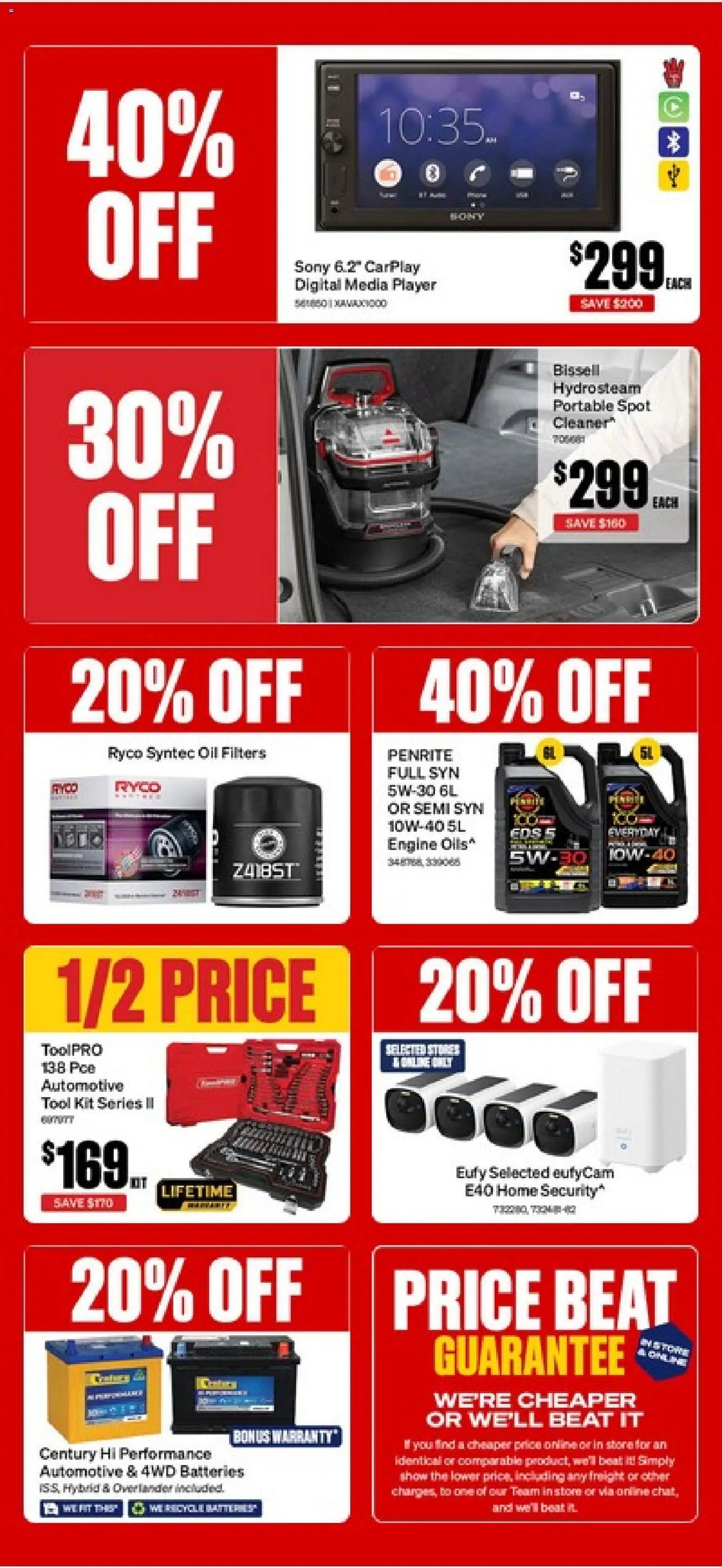 Supercheap Auto catalogue from 10/06/2026 Supercheap Auto catalogue