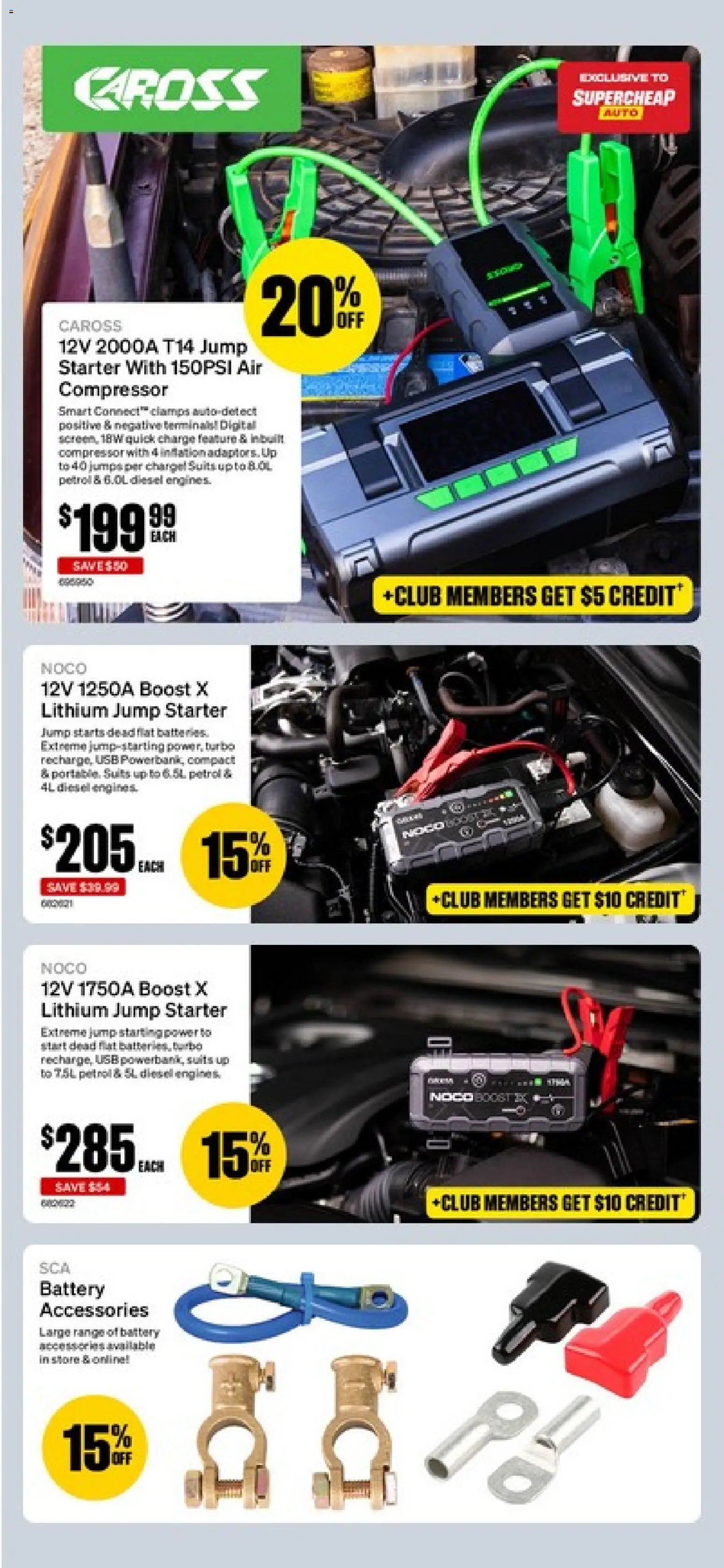 Supercheap Auto catalogue from 10/06/2026 Supercheap Auto catalogue